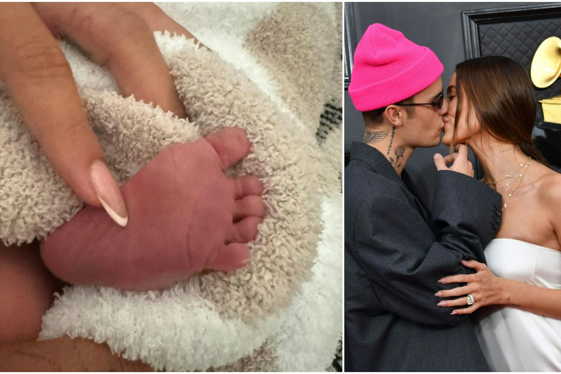 „Willkommen zu Hause Jack Blues Bieber“ schreibt Justin Bieber auf Instagram.