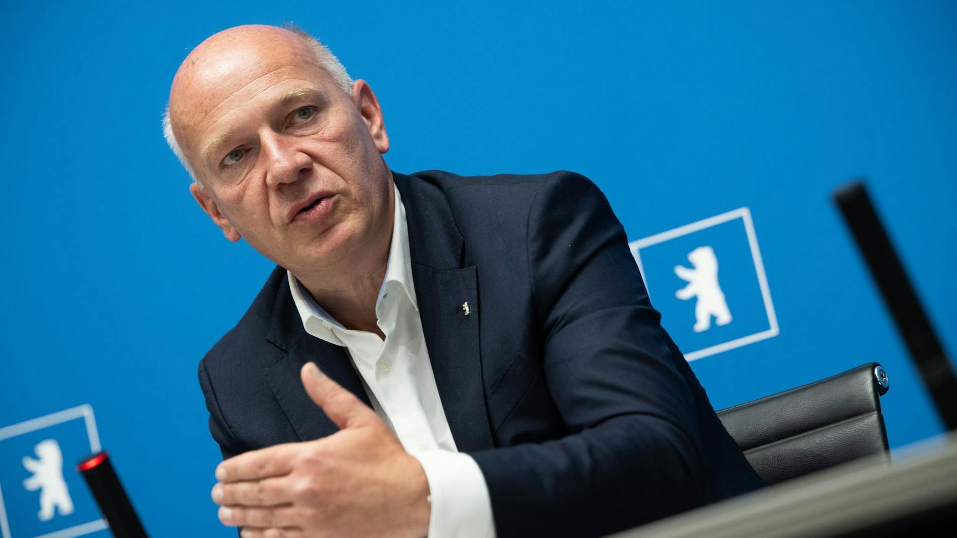 Berlins Regierender Bürgermeister Kai Wegner (CDU) fordert ein Messer-Verbot für die Hauptstadt.