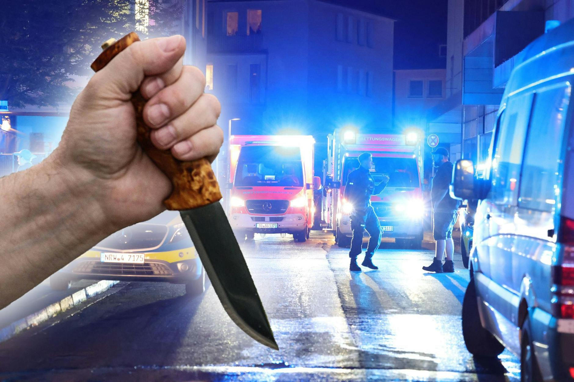 In der Nacht zu Sonnabend stach in Solingen ein Attentäter mit einem Messer auf Besucher des Stadtfestes ein – der traurige Höhepunkt der Messer-Gewalt in Deutschland.