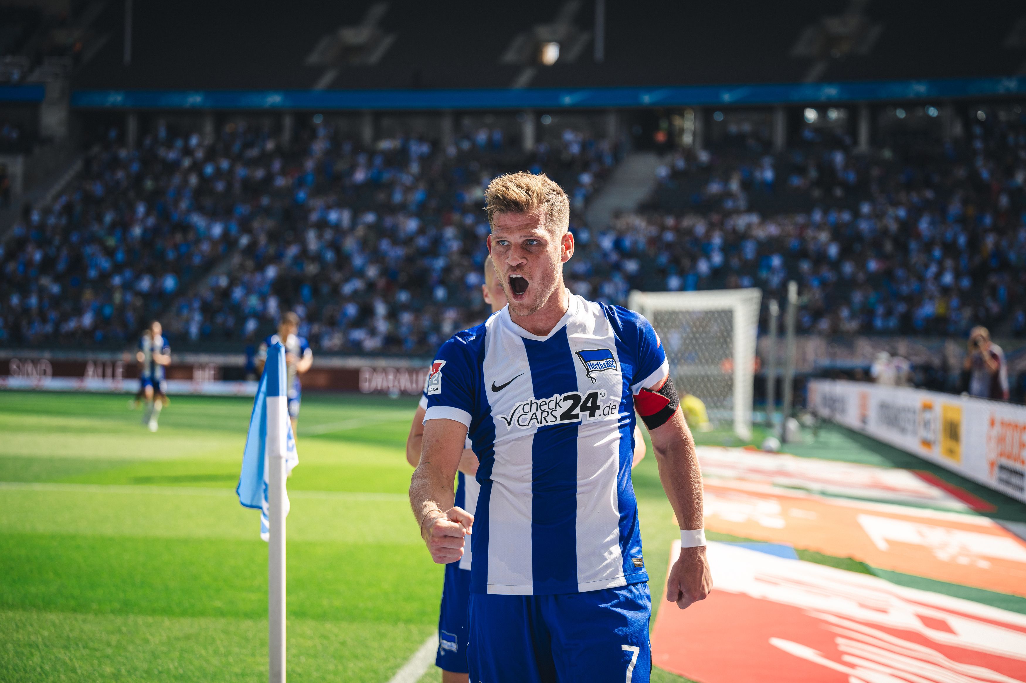 Hertha BSC: Florian Niederlechner bläst zum Angriff auf die Startelf