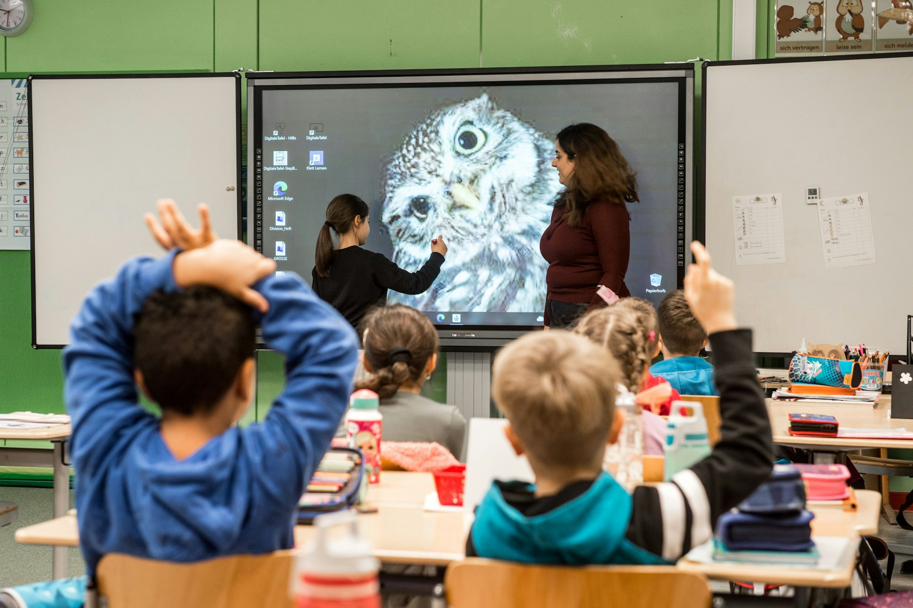 In Berlin gibt es immer mehr Schüler: Ab dem neuen Schuljahr werden in der Hauptstadt über 400.000 Schüler unterrichtet.