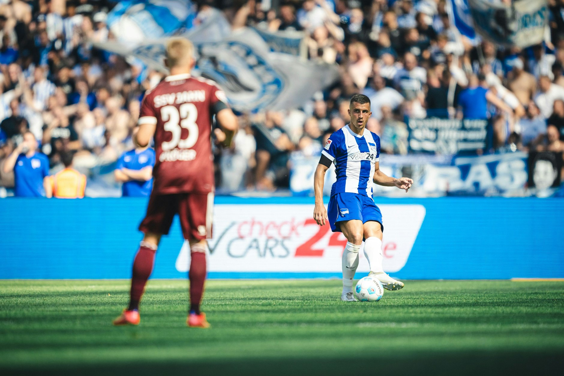Sonnabend spielte Verteidiger Marc Kempf beim 2:0 gegen Regensburg noch für Hertha BSC. Ist er nächste Woche weg?