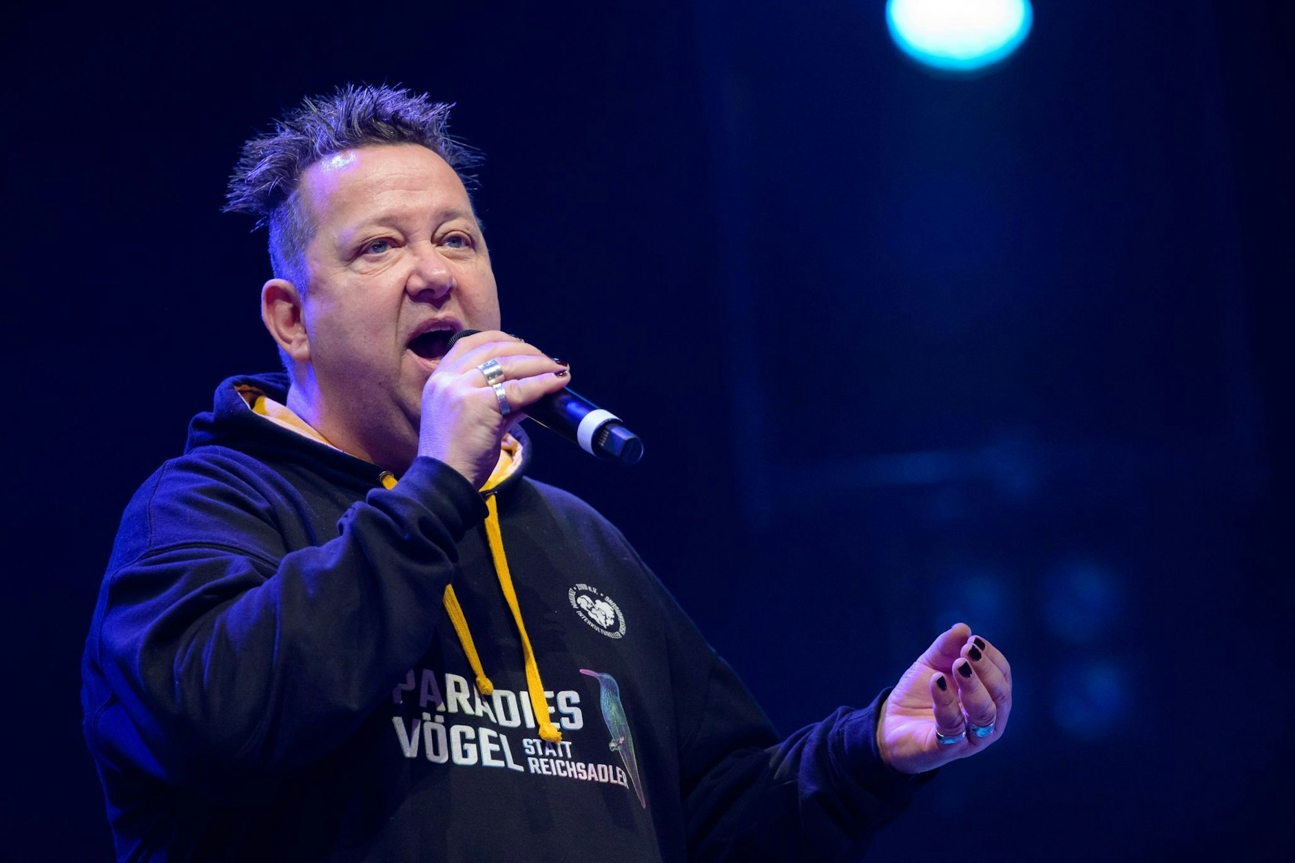 Prinzen-Frontmann Sebastian Krumbiegel fände einen AfD-Erfolg bei den Wahlen im Osten "gruselig".