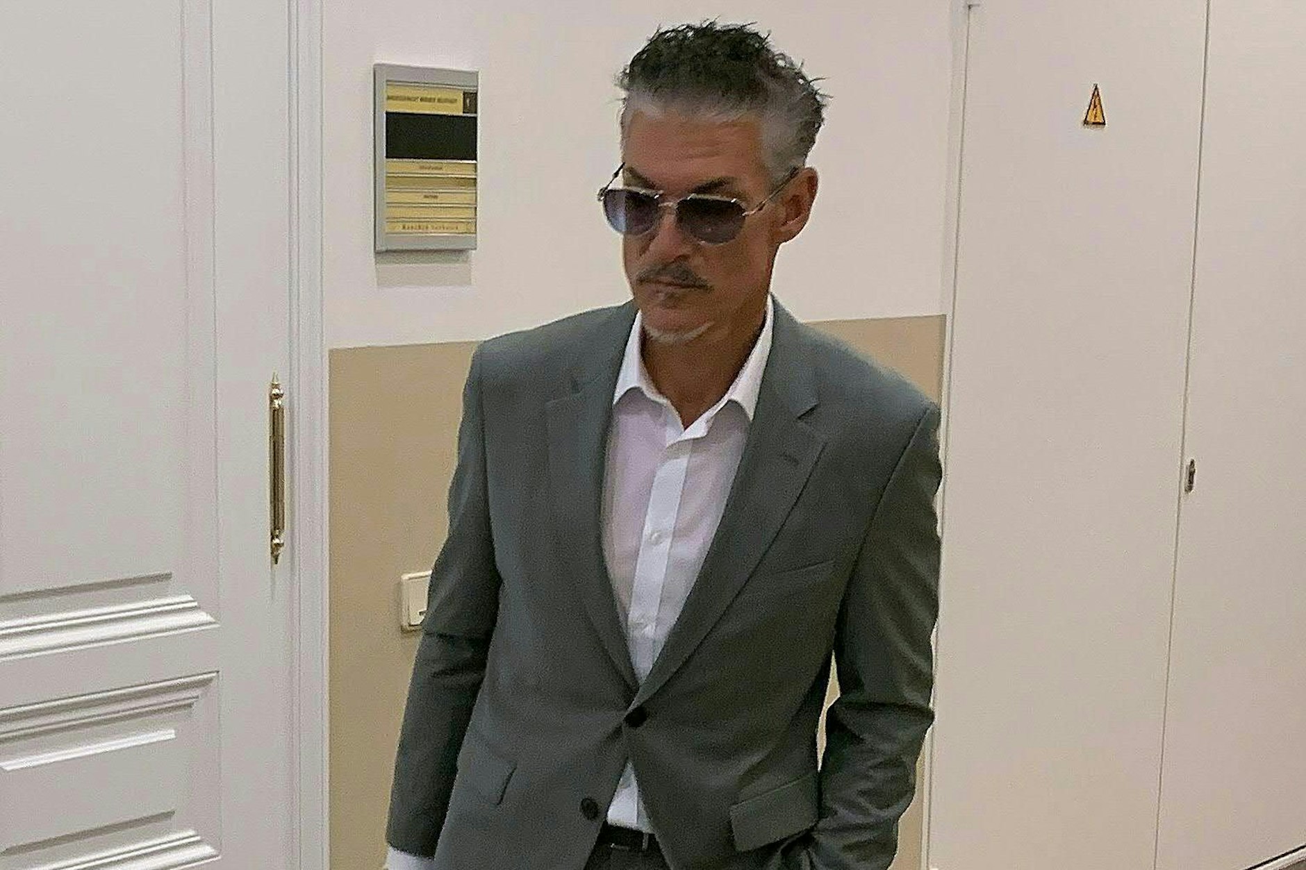 Chris Töpperwien am 26. August im Gericht.