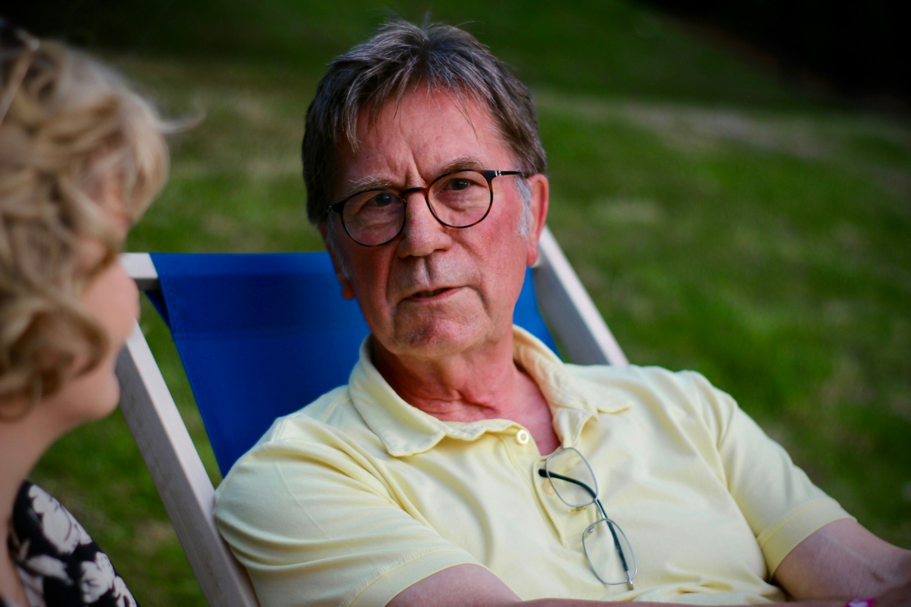 Arno Funke im Interview mit KURIER-Redakteurin Julia.