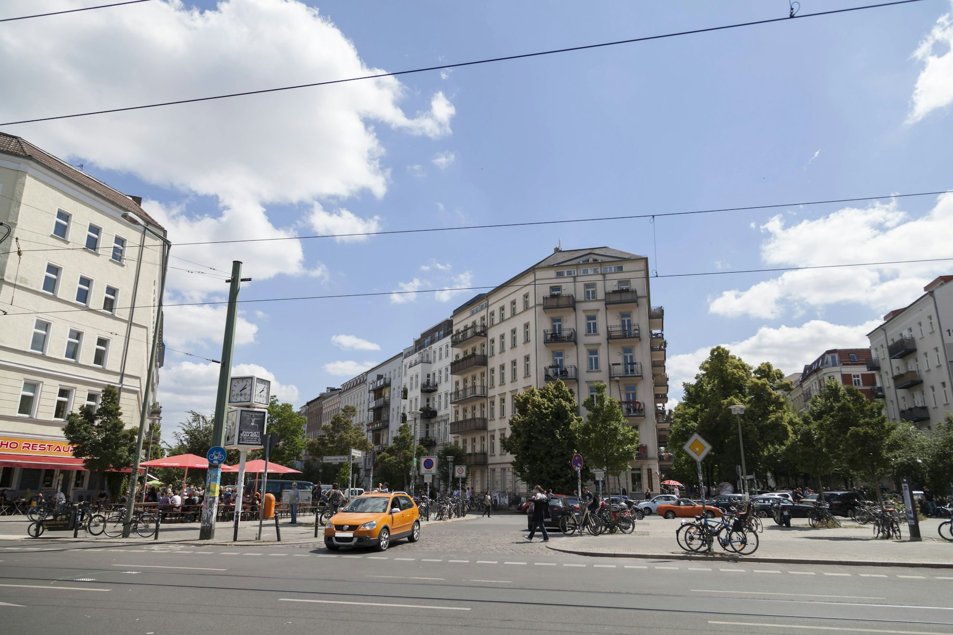 Die Schwedter Straße wird zur Fahrradstraße. Für viele Autofahrer dürfte das ein Problem sein. 
