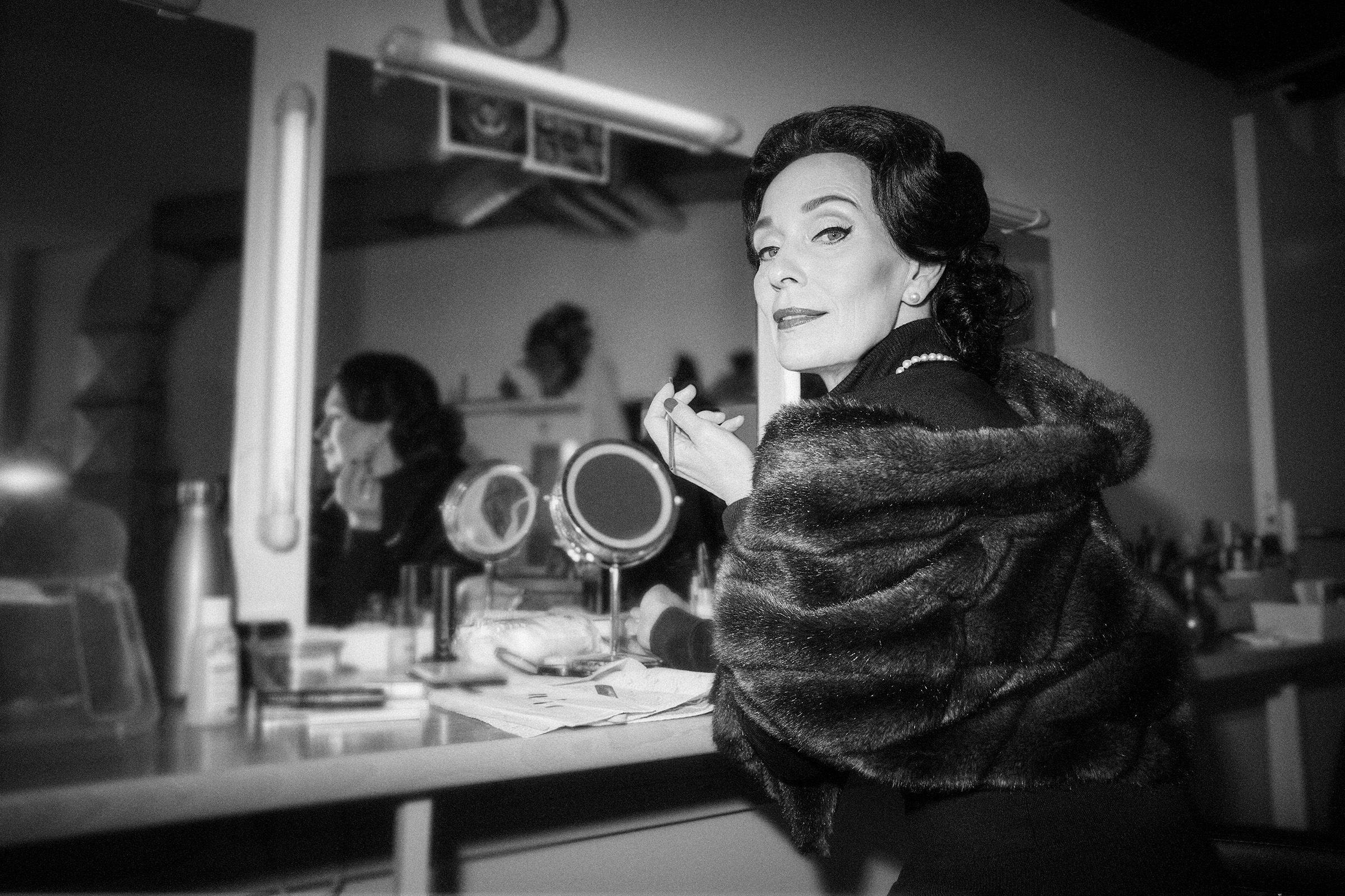 Hätten Sie sie erkannt? Katja Weitzenböck als Maria Callas