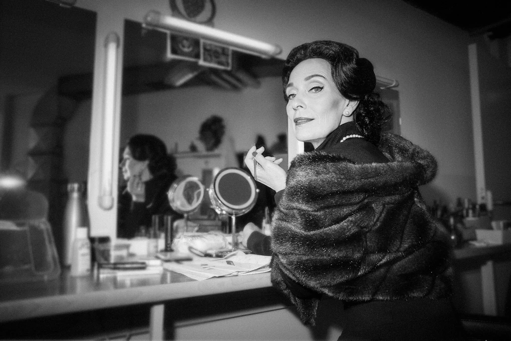 Hätten Sie sie erkannt? Katja Weitzenböck als Maria Callas