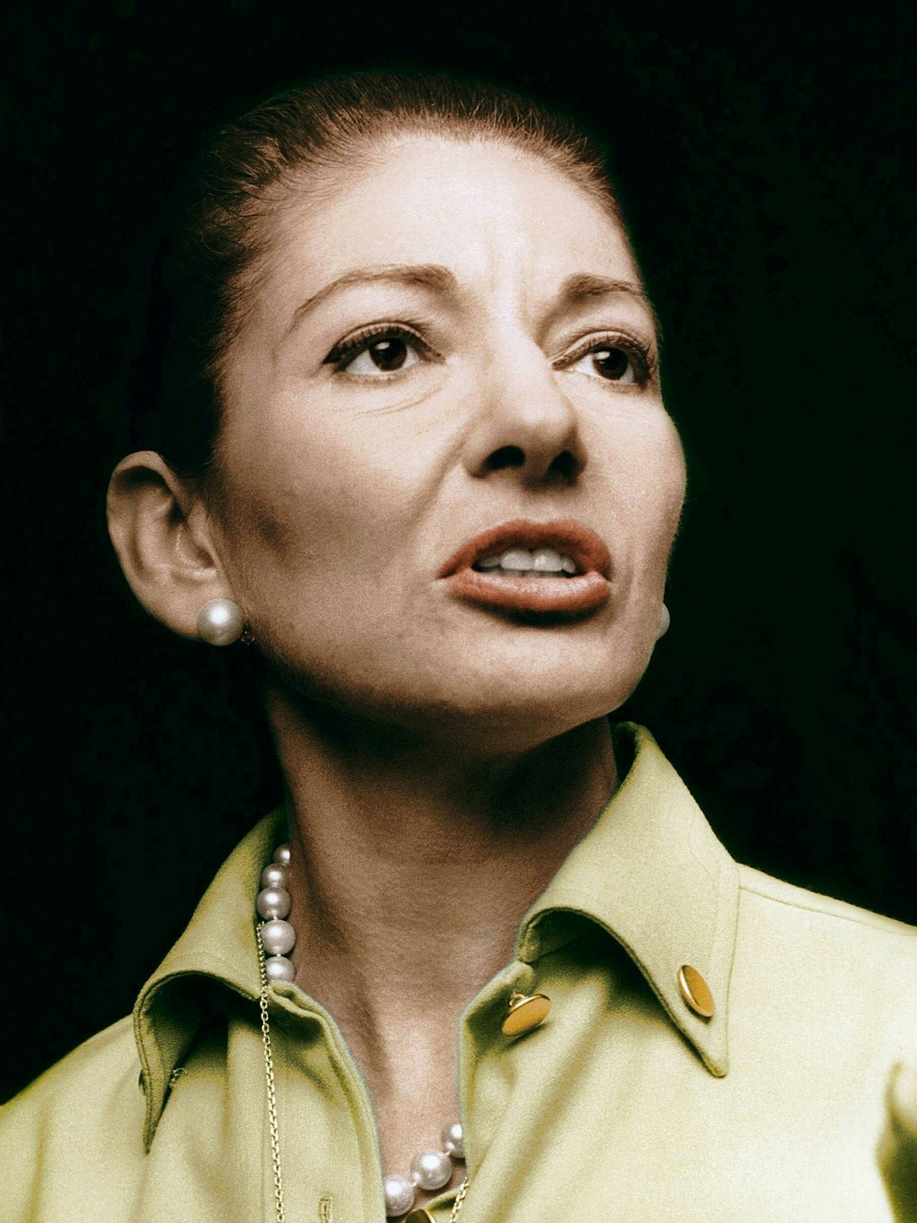 Die echte Maria Callas.
