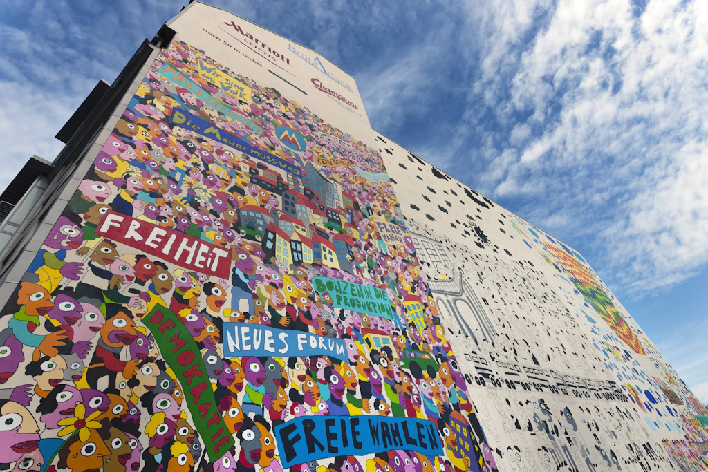Wahrzeichen der Einheit in Leipzig bedroht: Ist das Kunst oder kann das weg?