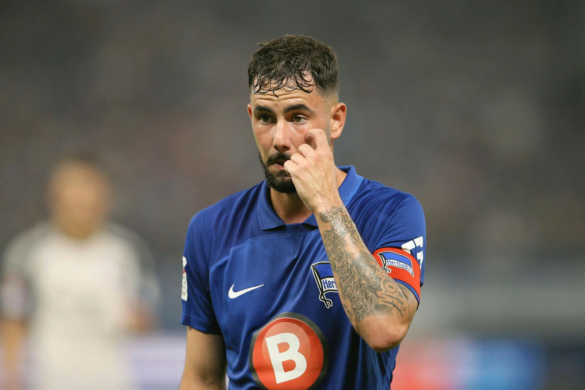 Vergangenes Jahr war Marco Richter für vier Spiele Hertha-Kapitän, dann wechselte er zu Mainz 05. Jetzt wurde er an Zweitligist HSV ausgeliehen.