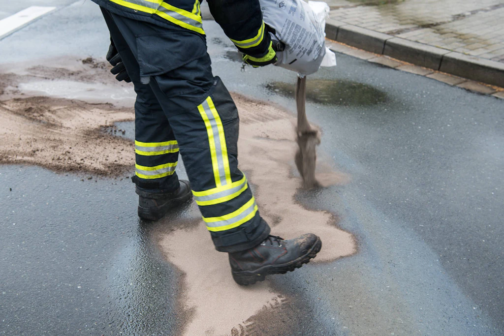 Fire brigade in Marzahn-Hellersdorf in action: kilometer-long diesel trail ...