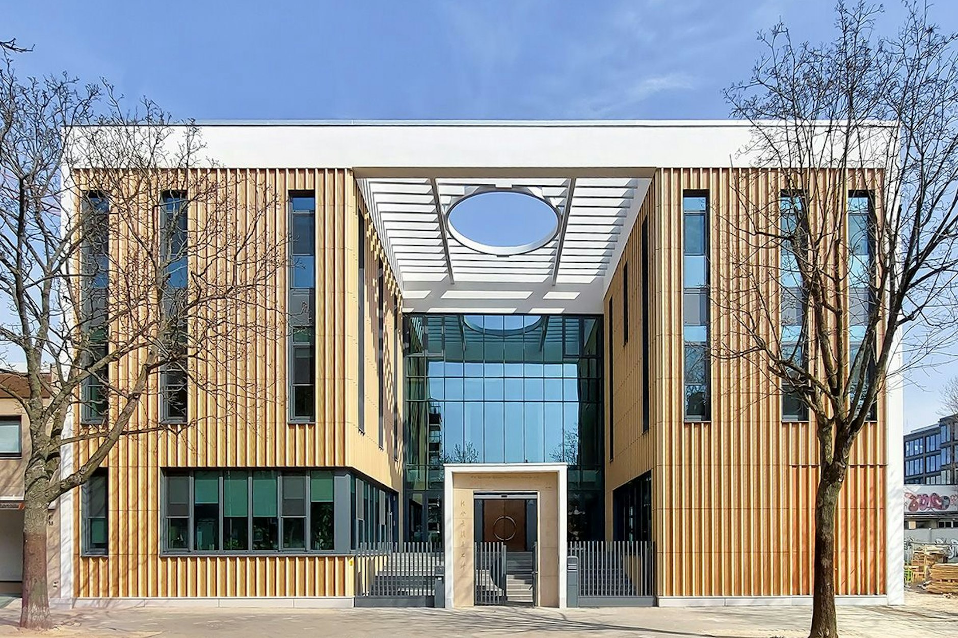 Der buddhistische Fo-Guang-Shan-Tempel in der Ackerstraße in Berlin-Mitte.