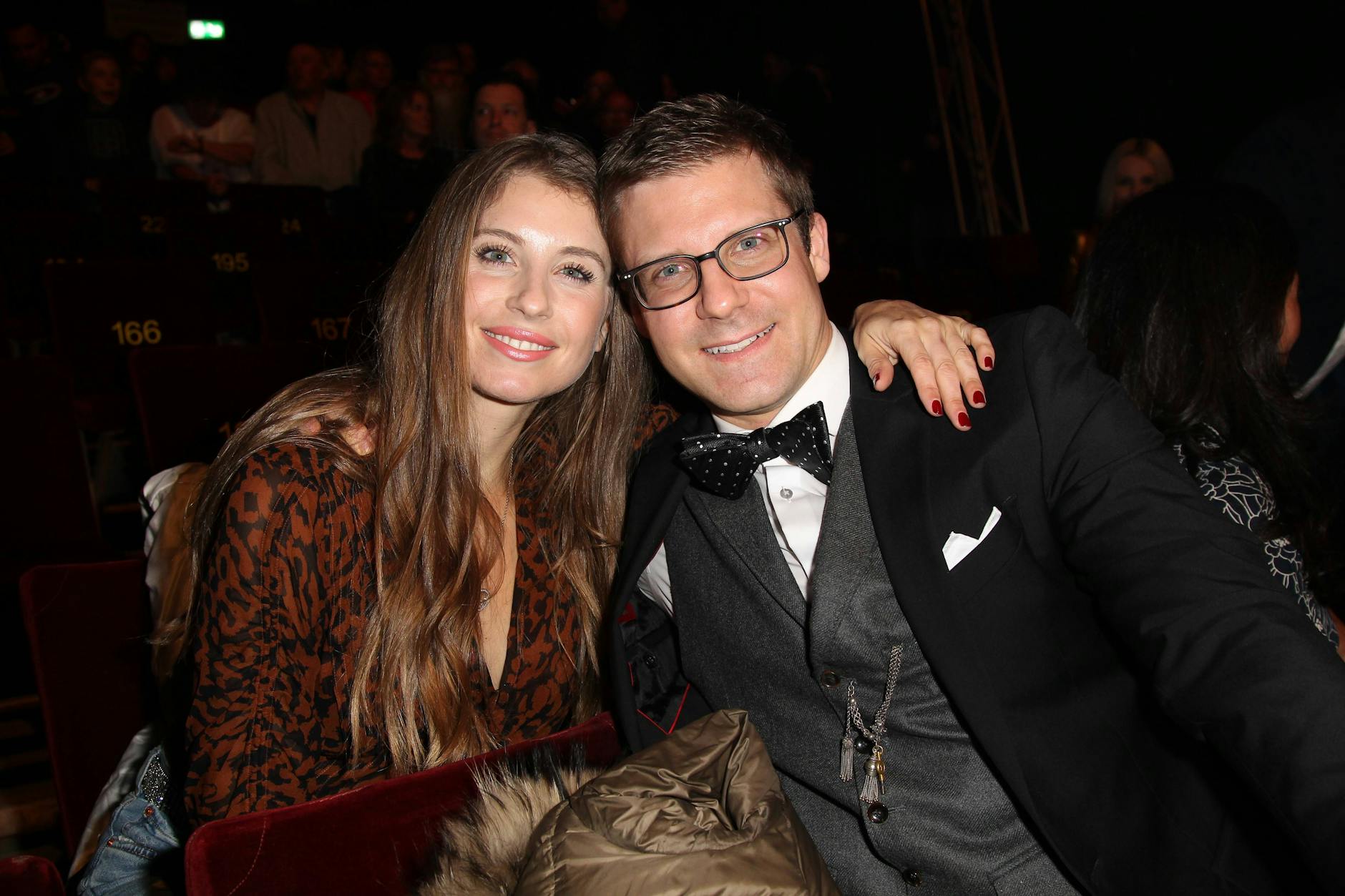 Cathy Hummels und ihr Bruder Sebastian Fischer bei einem Event in München im Jahr 2019.