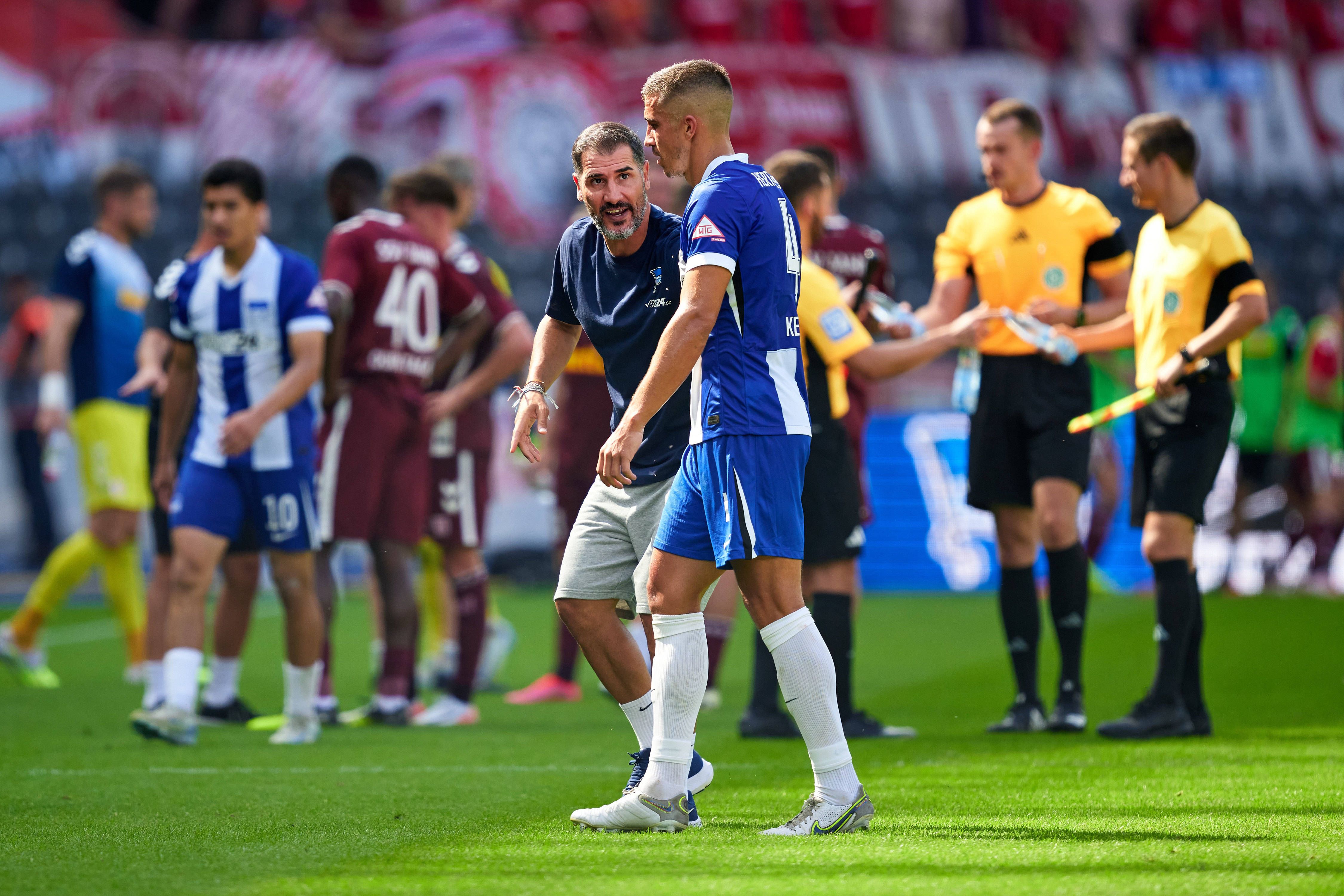 Image - Kempf-Wechsel! Hertha-Coach Fiel: „Meine Entscheidung wäre eine andere gewesen“