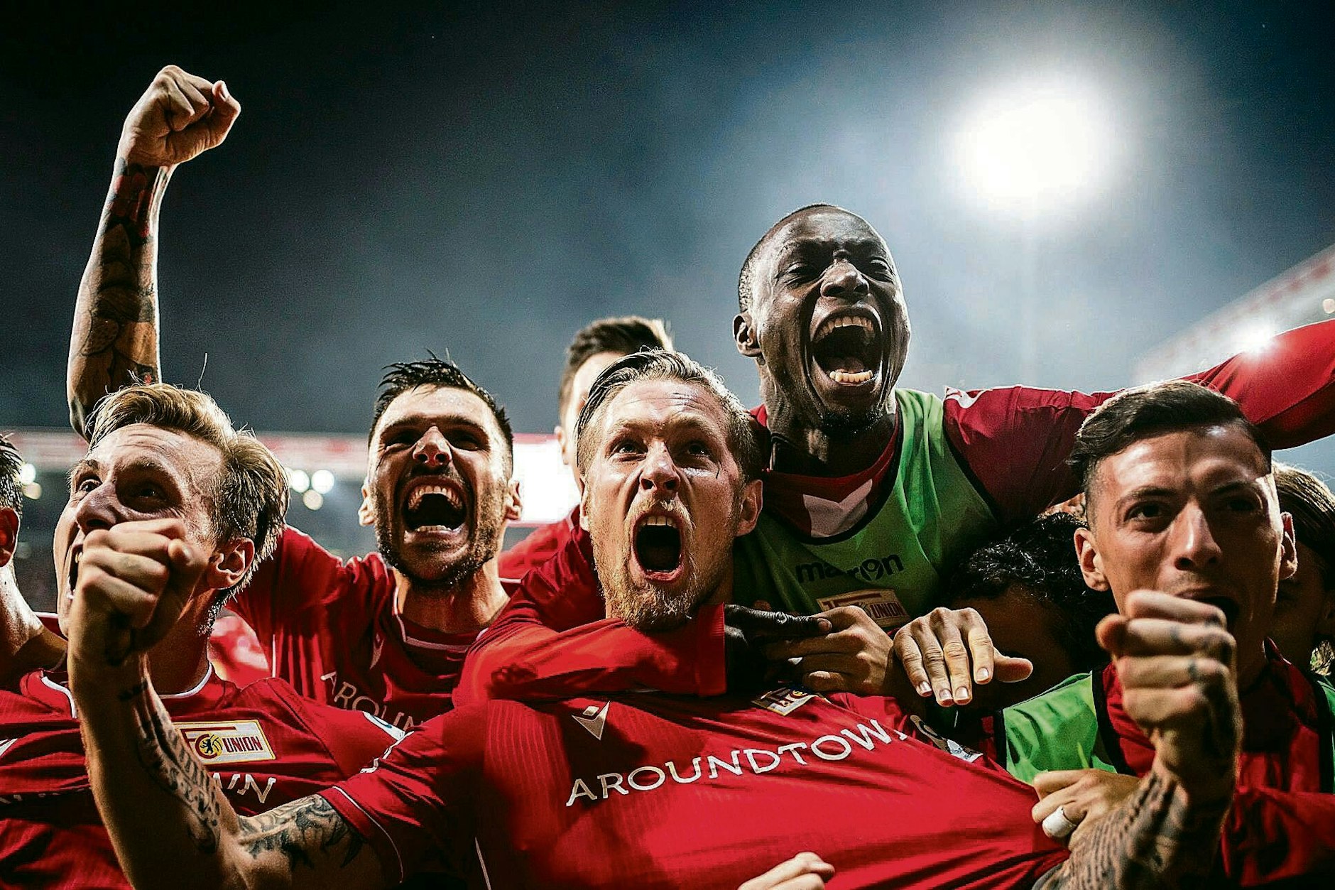 Wurde Sportfoto des Jahres: „Derby“ (Der Schrei), 2.11.2019:&nbsp;Sebastian Polter traf zum entscheidenden 1:0 per Elfmeter gegen Hertha BSC.