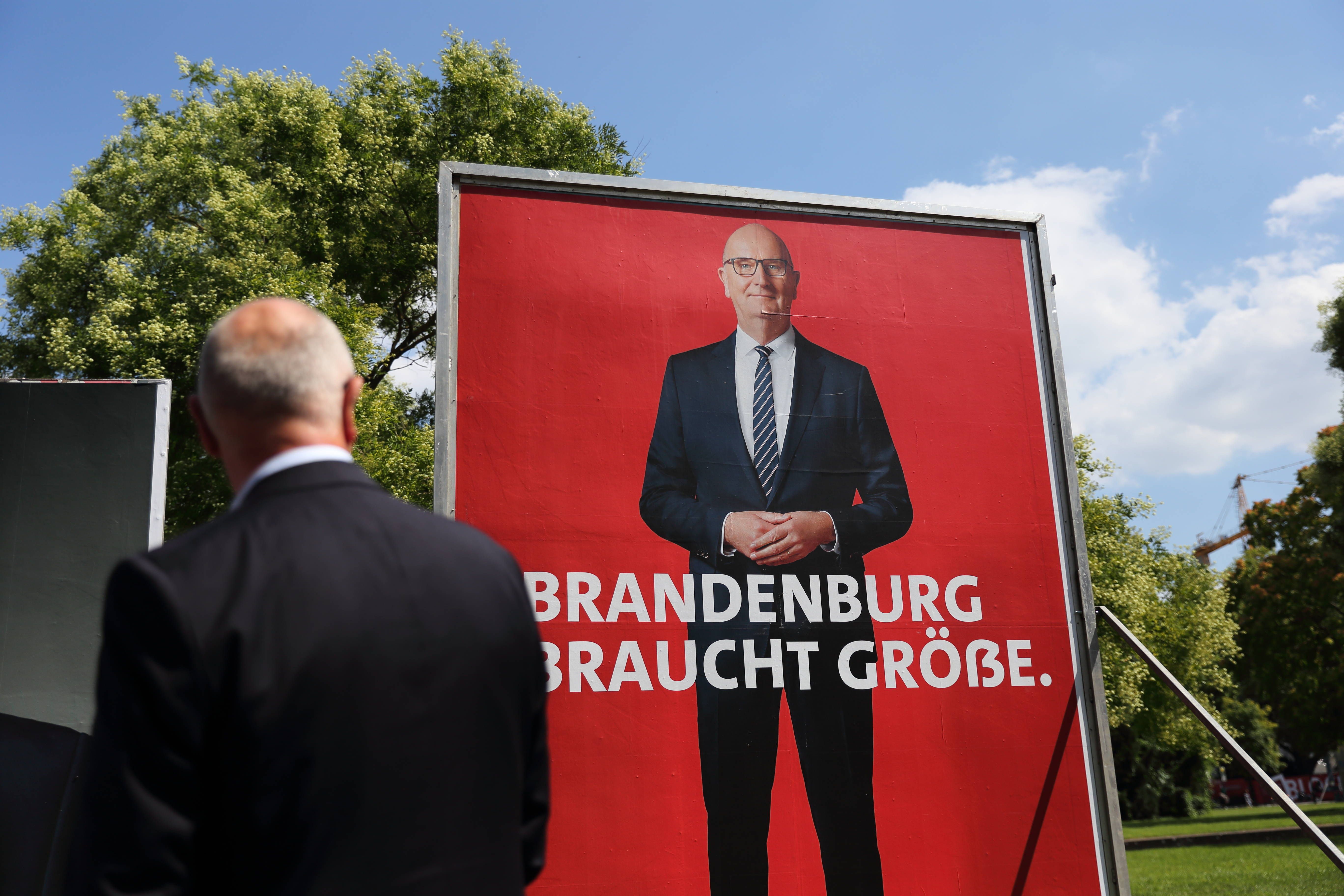 Wahl in Berlins Nachbarland: In Brandenburg rückt die SPD nahe an die AfD heran