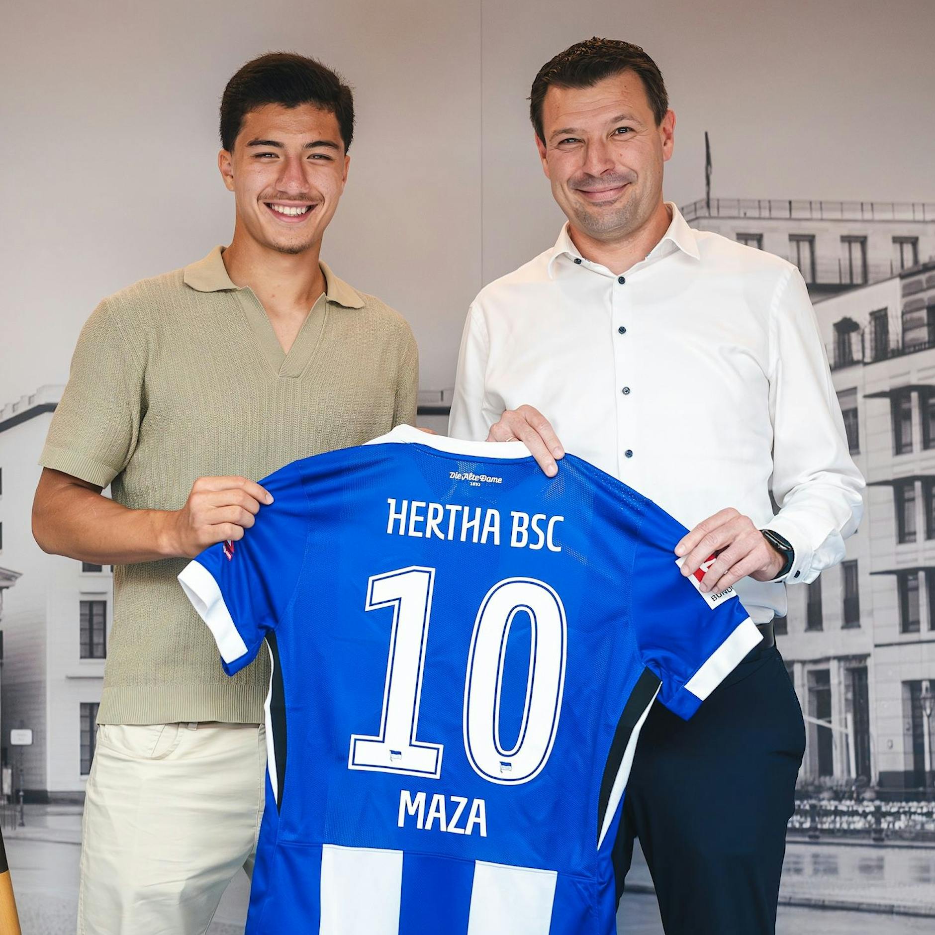 Hertha BSC: Höheres Gehalt! Superjuwel Ibo Maza (18) verlängert bis 2027