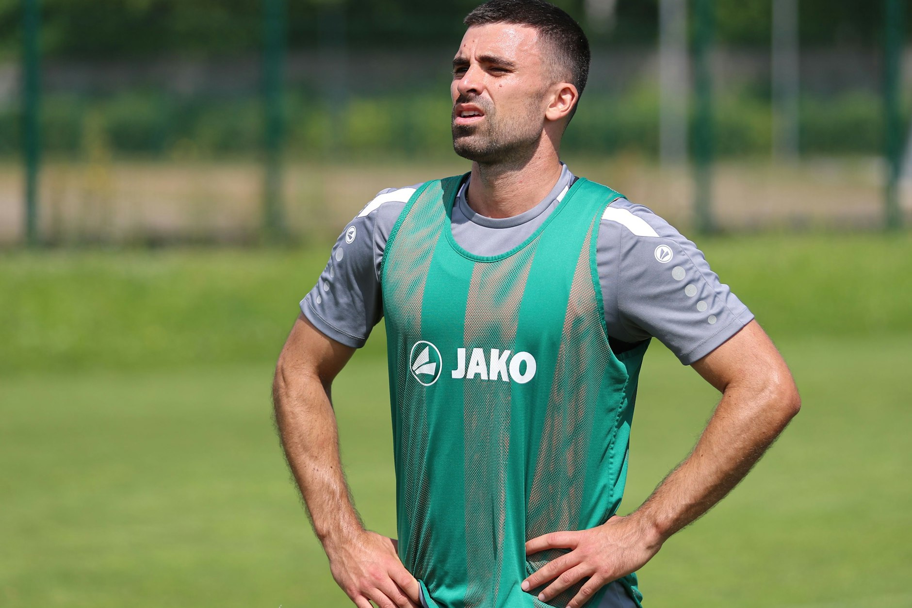 David Haider hat im Training gezeigt, dass er wieder beschwerdefrei und fit ist. Jetzt liegt sein Fokus nur auf dem Spiel gegen Hertha 03 am Sonntag.