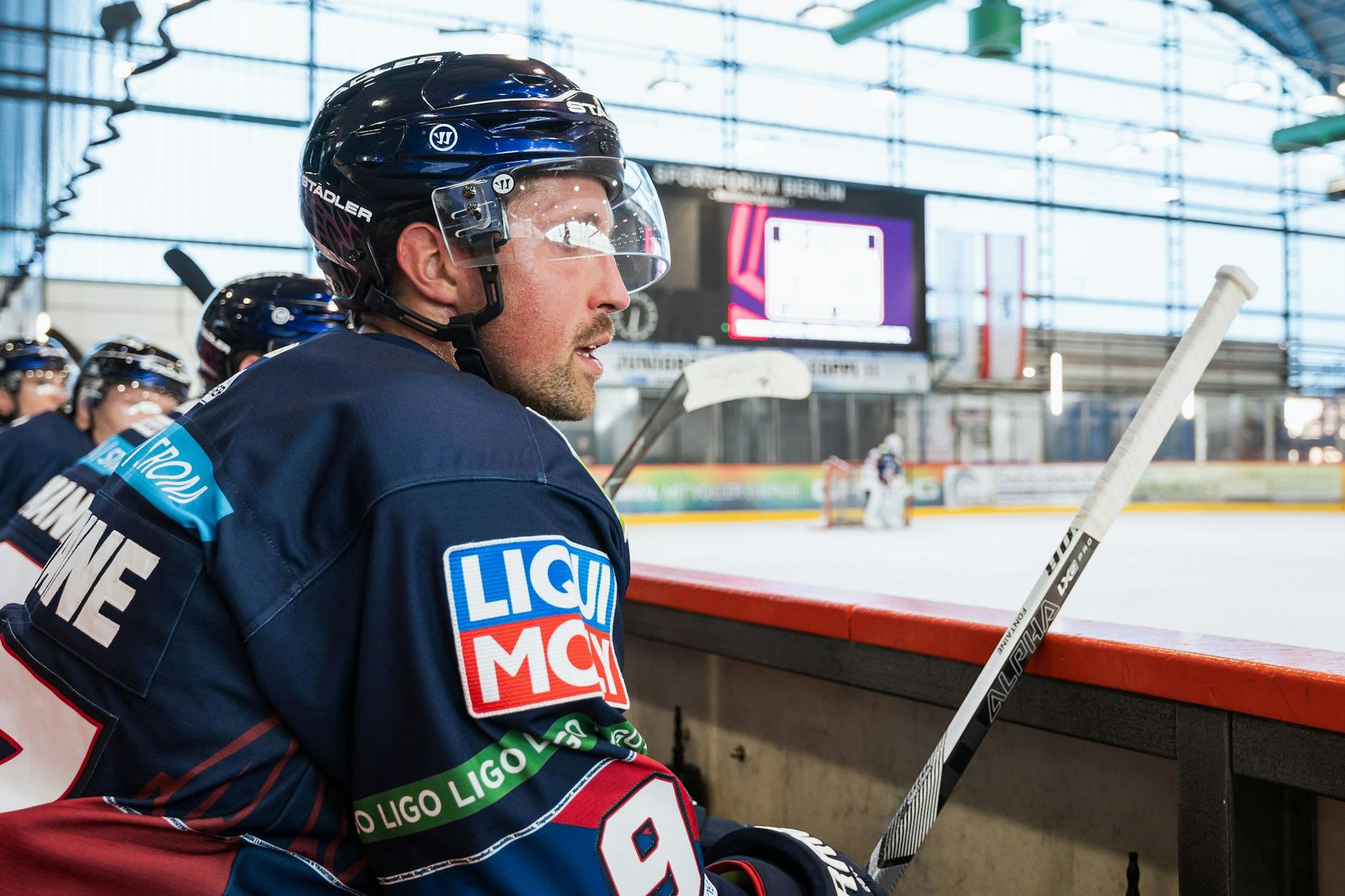 Gabriel Fontaine hat als Neuzugang noch mal einen anderen Blick auf die Eisbären Berlin.