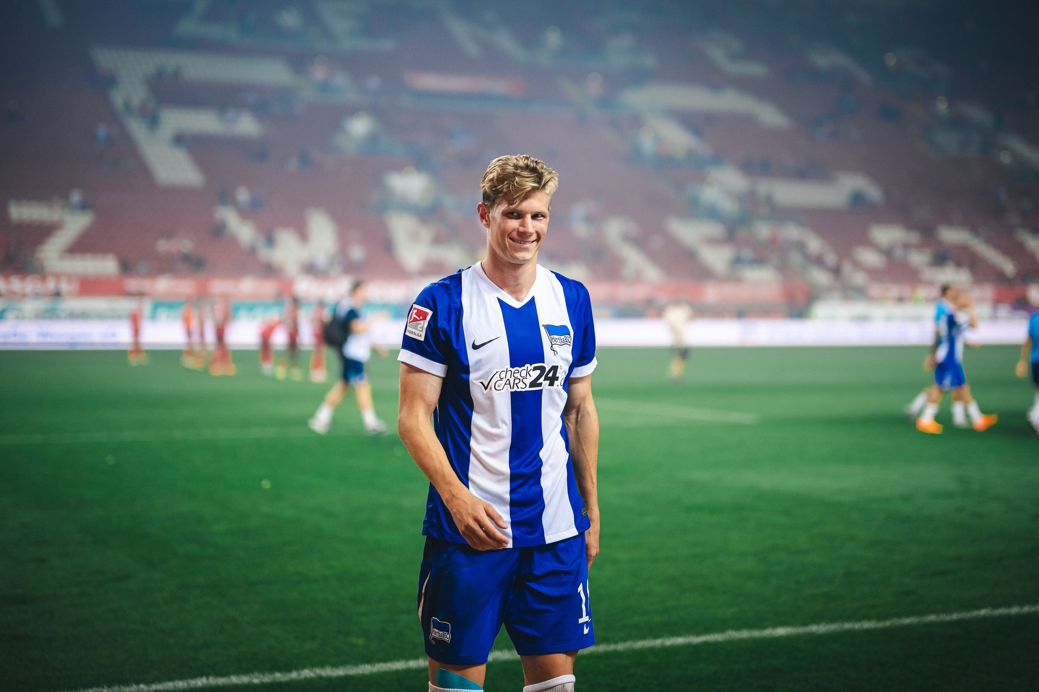 Hertha-Stürmer Schuler neckt Basler: „Ich bin nicht so begabt, aber...“