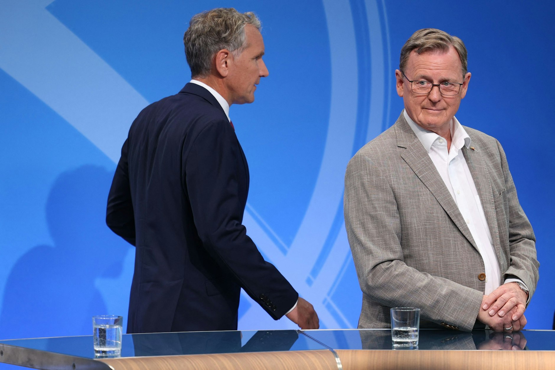 Der scheidende Ministerpräsident Bodo Ramelow hat Björn Höcke den Handschlag verweigert.