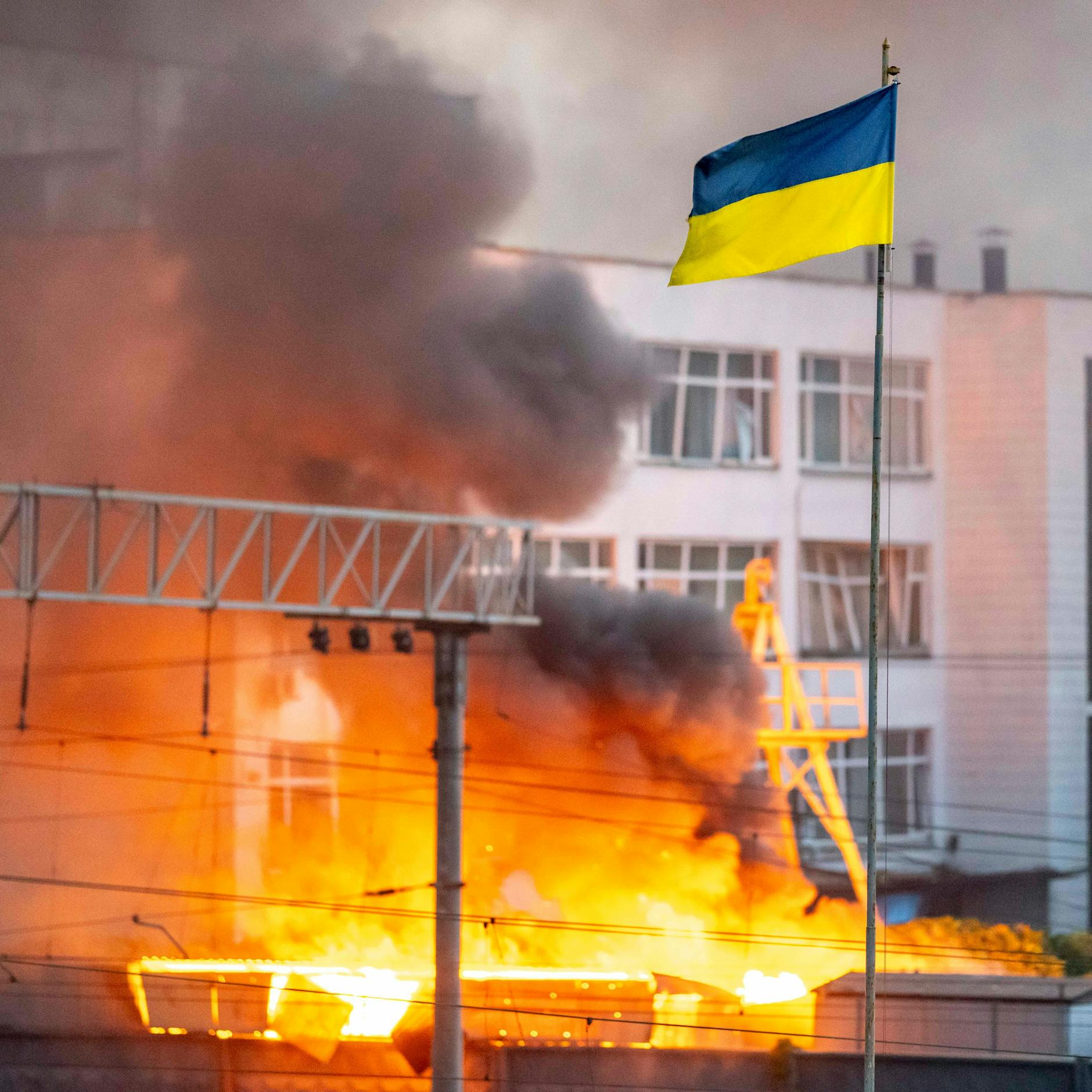 Image - Ukraine-Krieg: Russische Luftangriffe auf Kiew