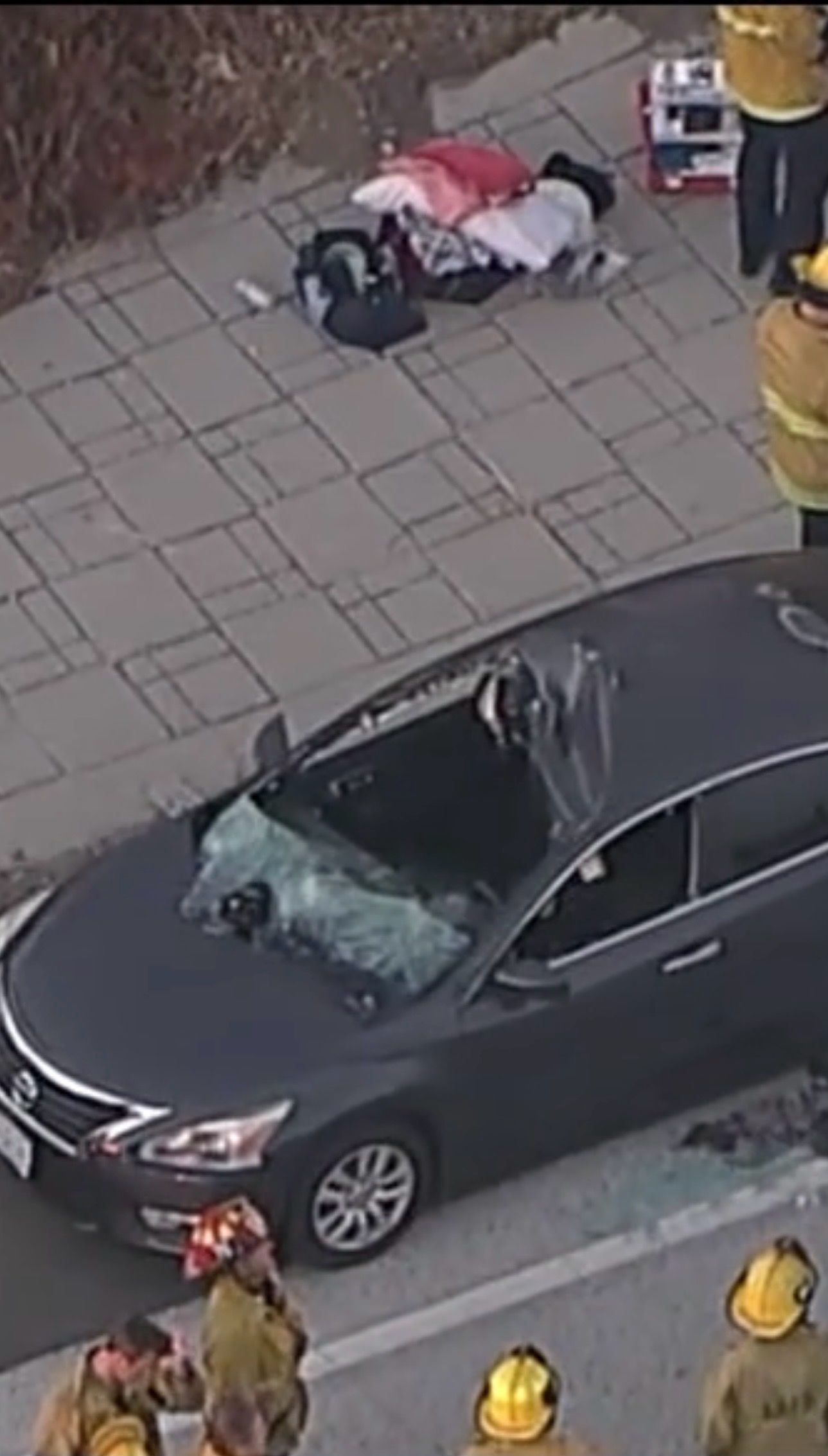 Beifahrerin starb – weil Selbstmörder von Brücke sprang