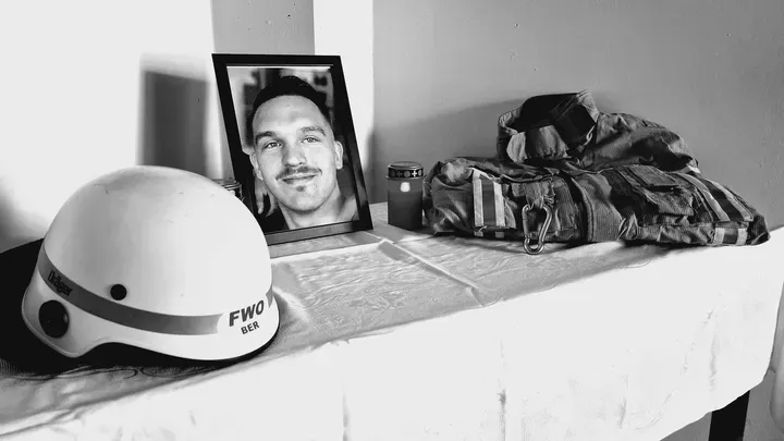 Verunglückter Berliner Feuerwehrmann: Kollegen sammeln Spenden