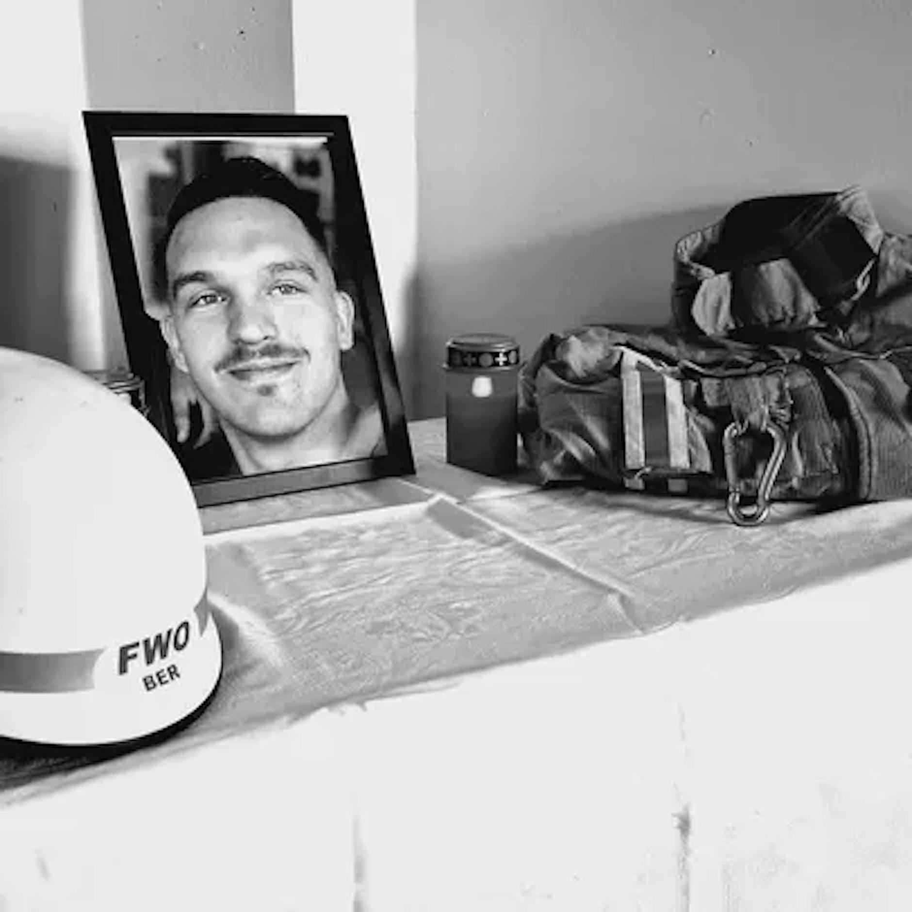 Verunglückter Berliner Feuerwehrmann: Kollegen sammeln Spenden