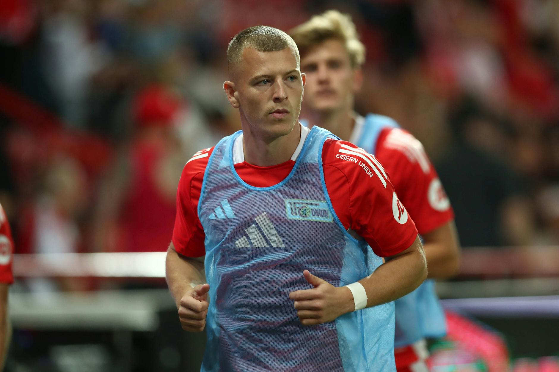 Tim Skarke (27) schaut beim 1. FC Union mehr zu, als ihm lieb ist. Er will den Test gegen Braunschweig nutzen, um sein Können zu zeigen.