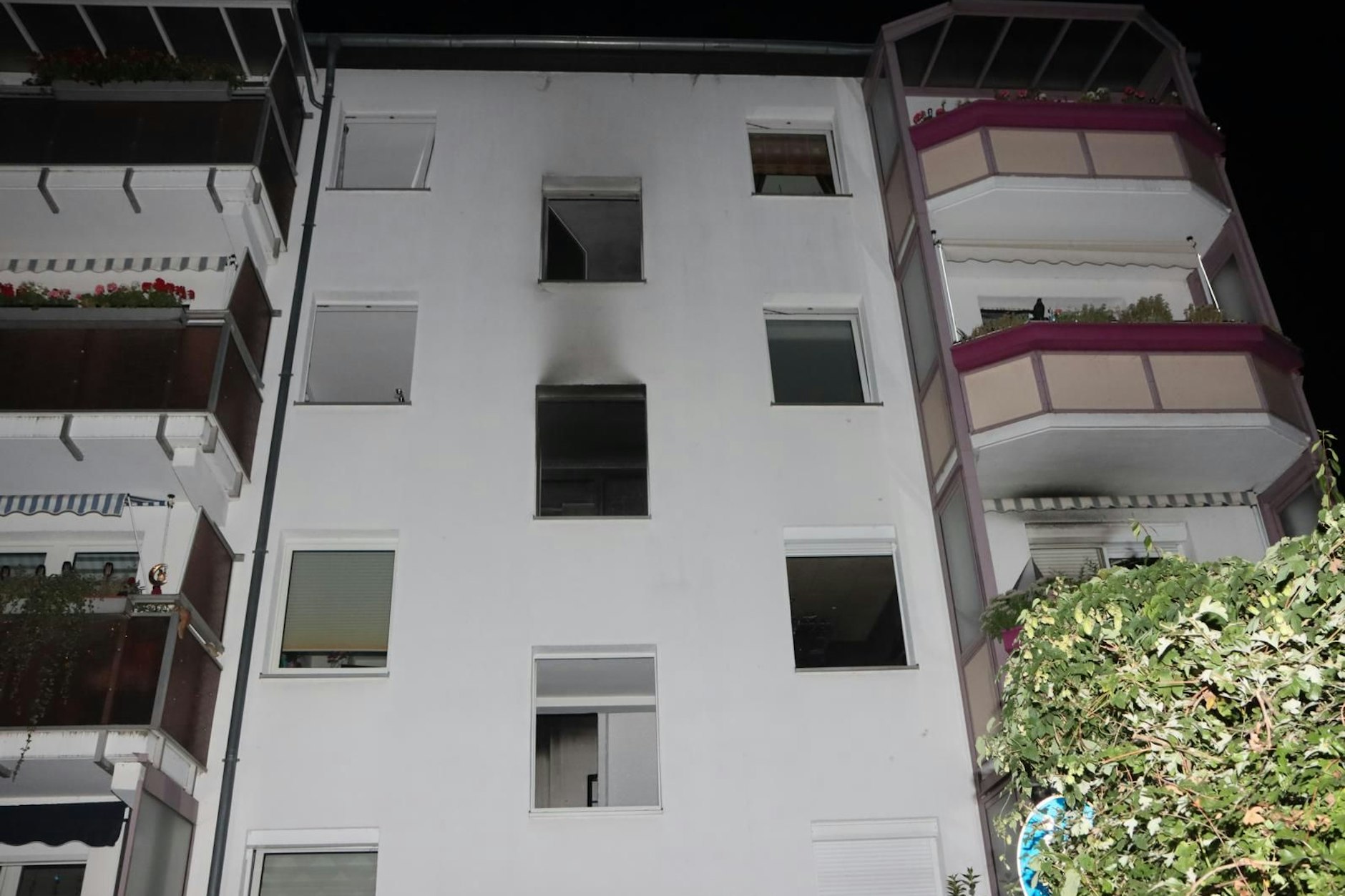 In der Karl-Frank-Straße in Friedrichshagen brannte es in einer Wohnung