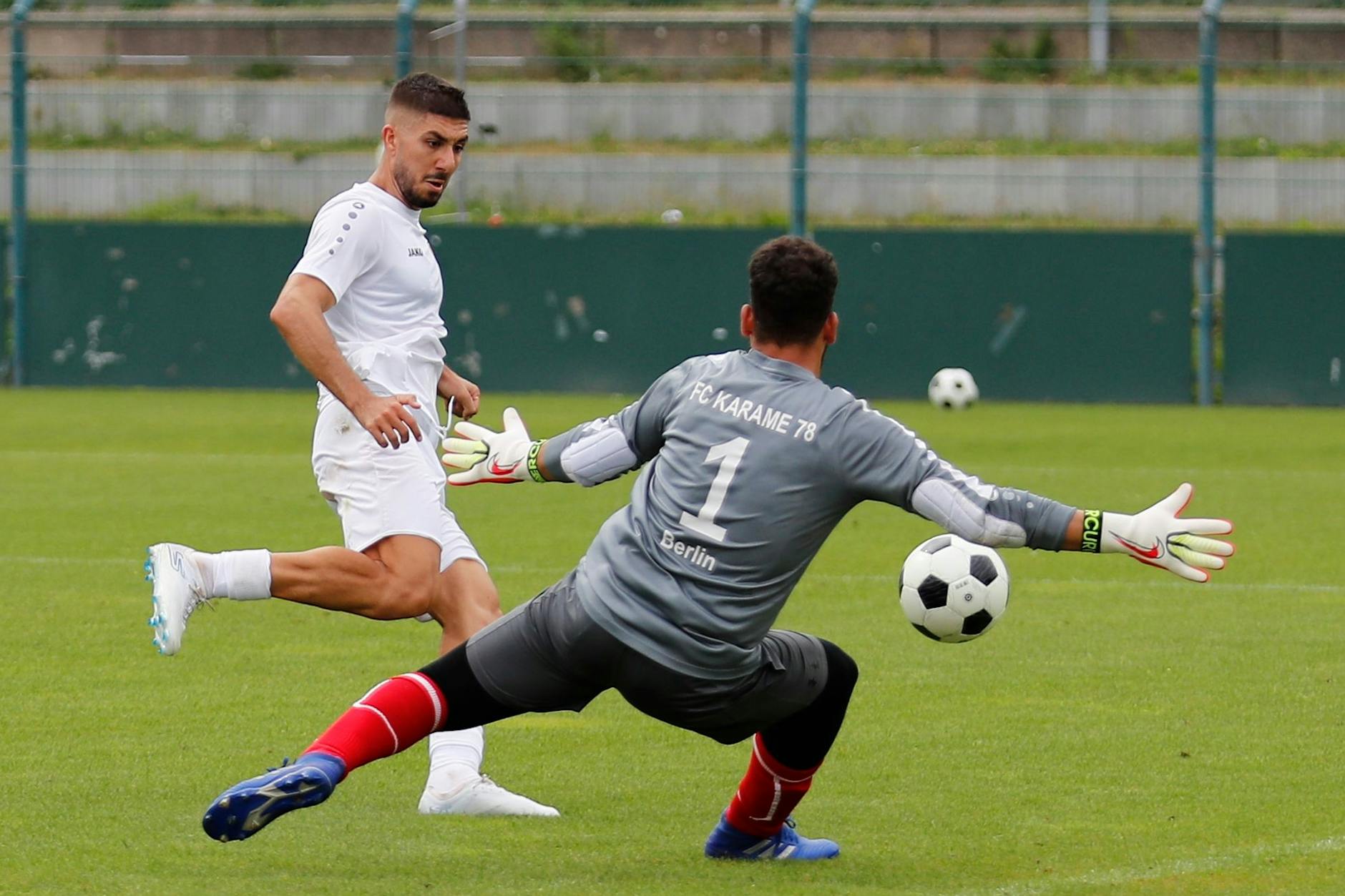 In der ersten Pokalrunde gegen den FC Karame traf Vasileios Dedidis, wie er wollte.