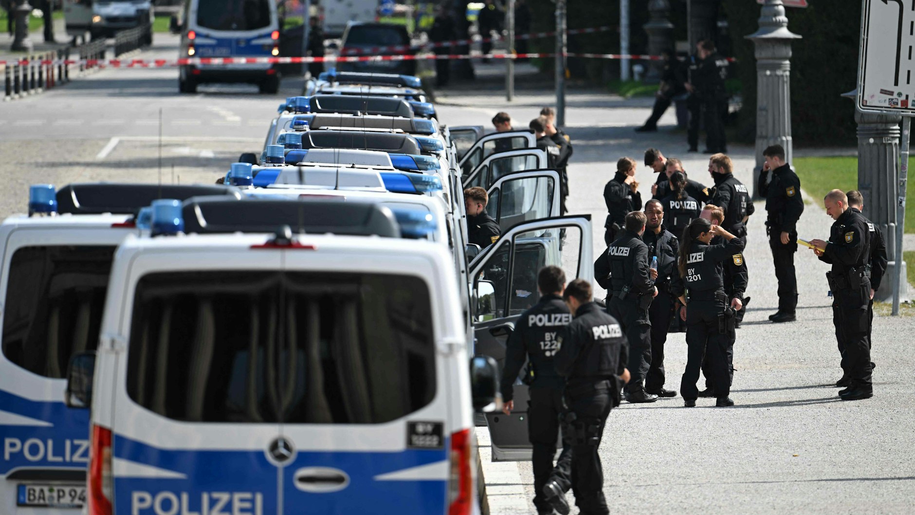 Der Vorfall in München sorgte für einen Großeinsatz der Polizei.