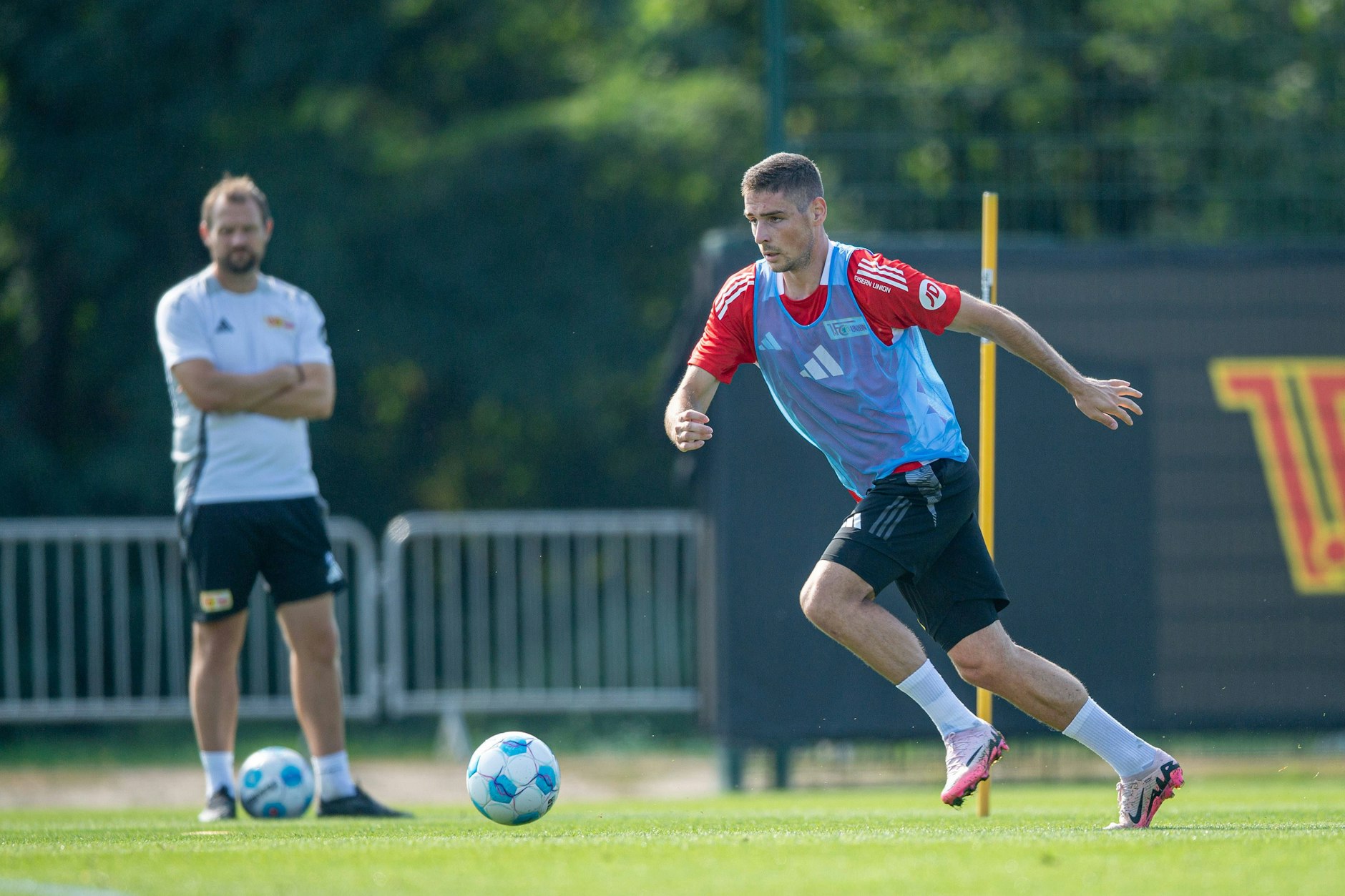 Andrej Ilic (24) soll dem 1. FC Union im Angriff mehr Power verleihen. Im Test gegen Braunschweig spielte der Serbe die zweite Halbzeit und blieb blass.&nbsp;