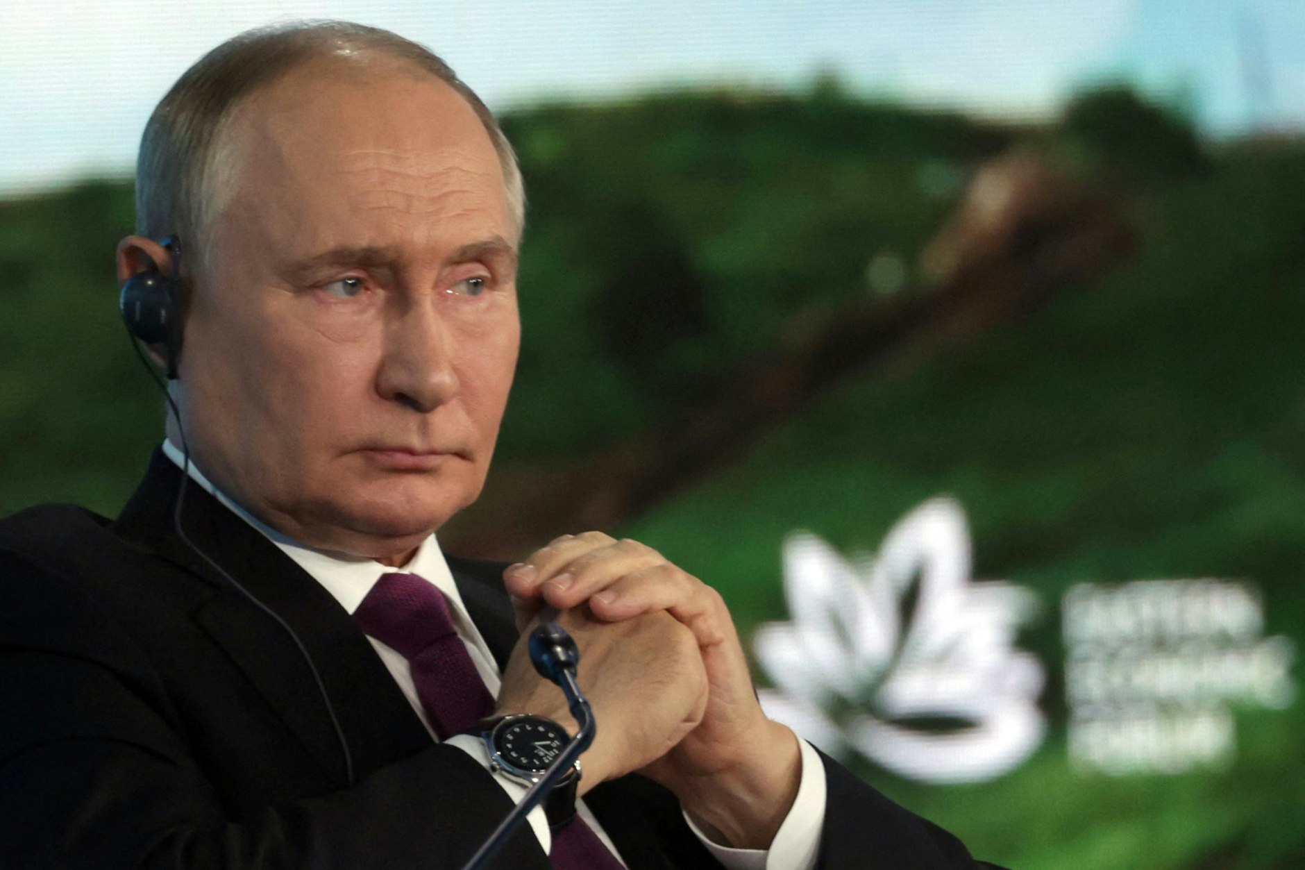 Russlands Präsident Wladimir Putin auf dem Östlichen Wirtschaftsforum in Wladiwostok