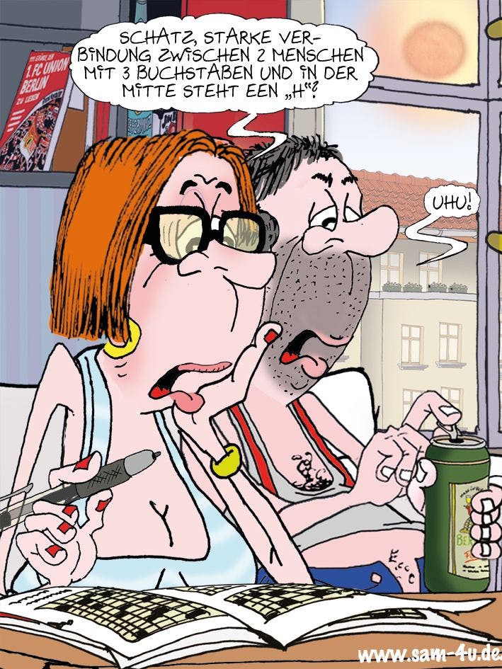 Unser Cartoon des Tages kommt auch heute von Zeichner Sam Paff.