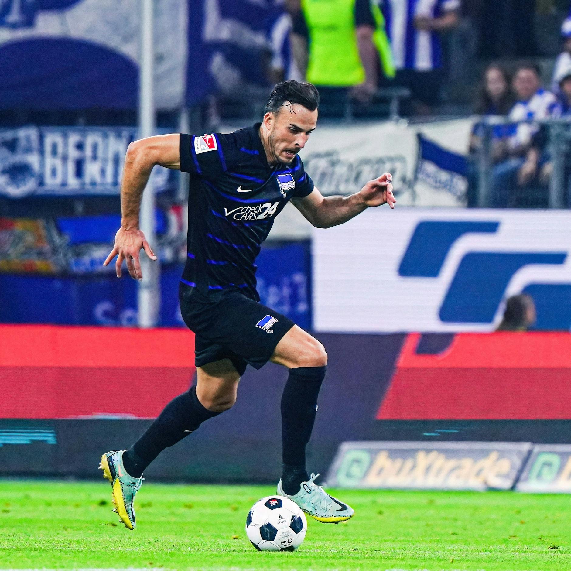Herthas Torjäger Haris Tabakovic stürmte in die Bundesliga zur TSG Hoffenheim.