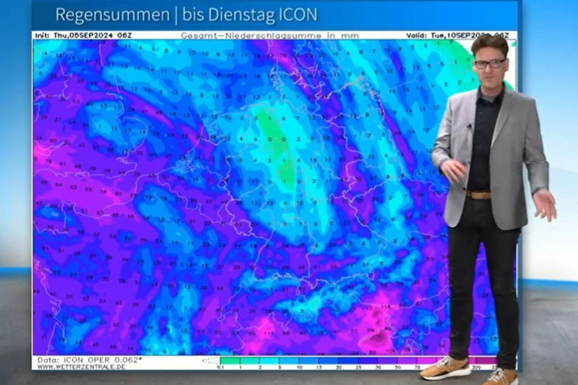 Dominik Jung von wetter.net kündigt Regen für kommende Woche an.