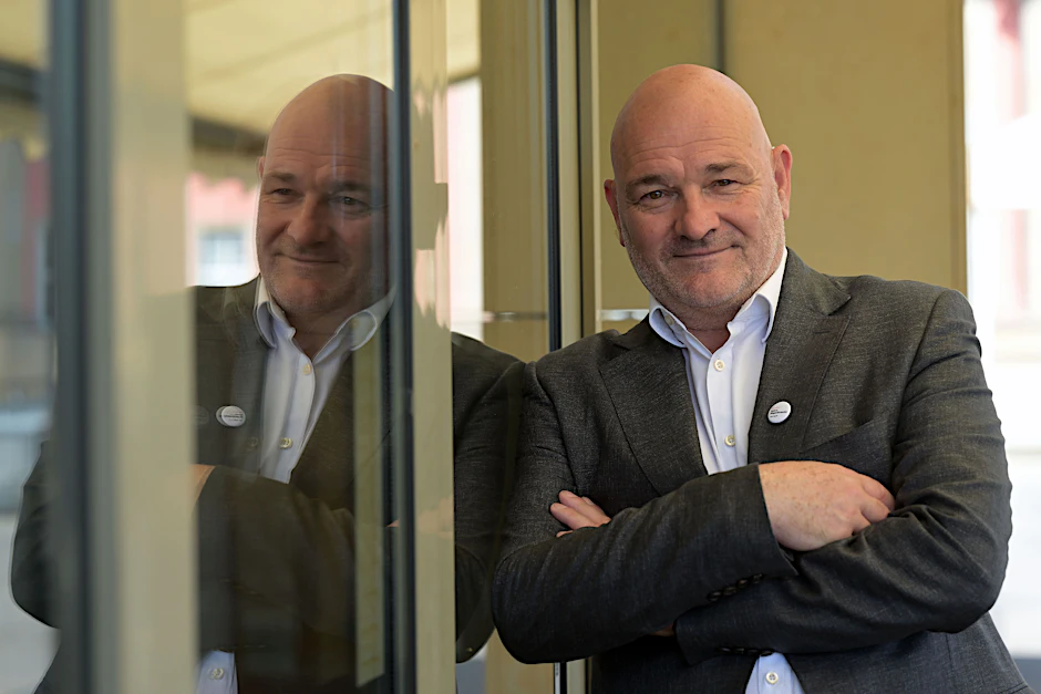Robert Crumbach ist Landesvorsitzender und Spitzenkandidat des BSW in Brandenburg.