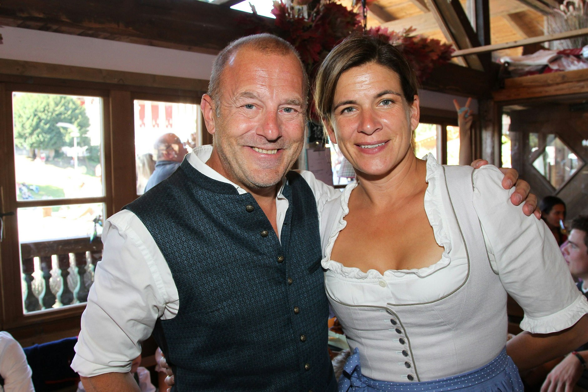 Marie-Jeanette und Heino Ferch: Das Paar lebte auf einem Gutshof am Ammersee in Oberbayern. 