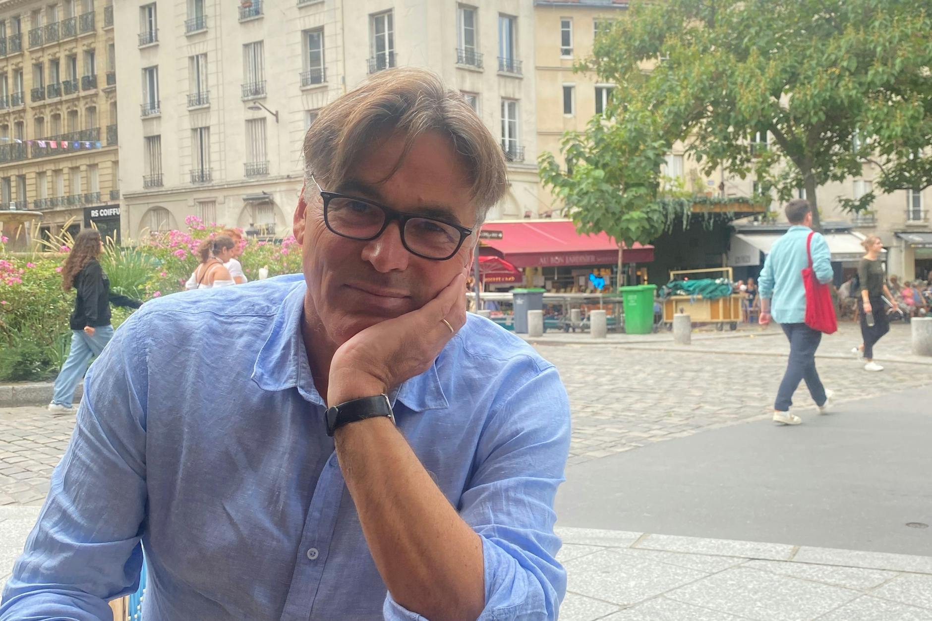 David Frohriep in Paris.