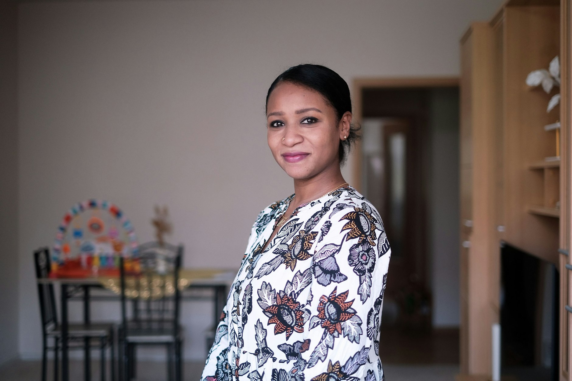 Schmoos Abdelmonim aus dem Sudan lebt in der Uckermark.