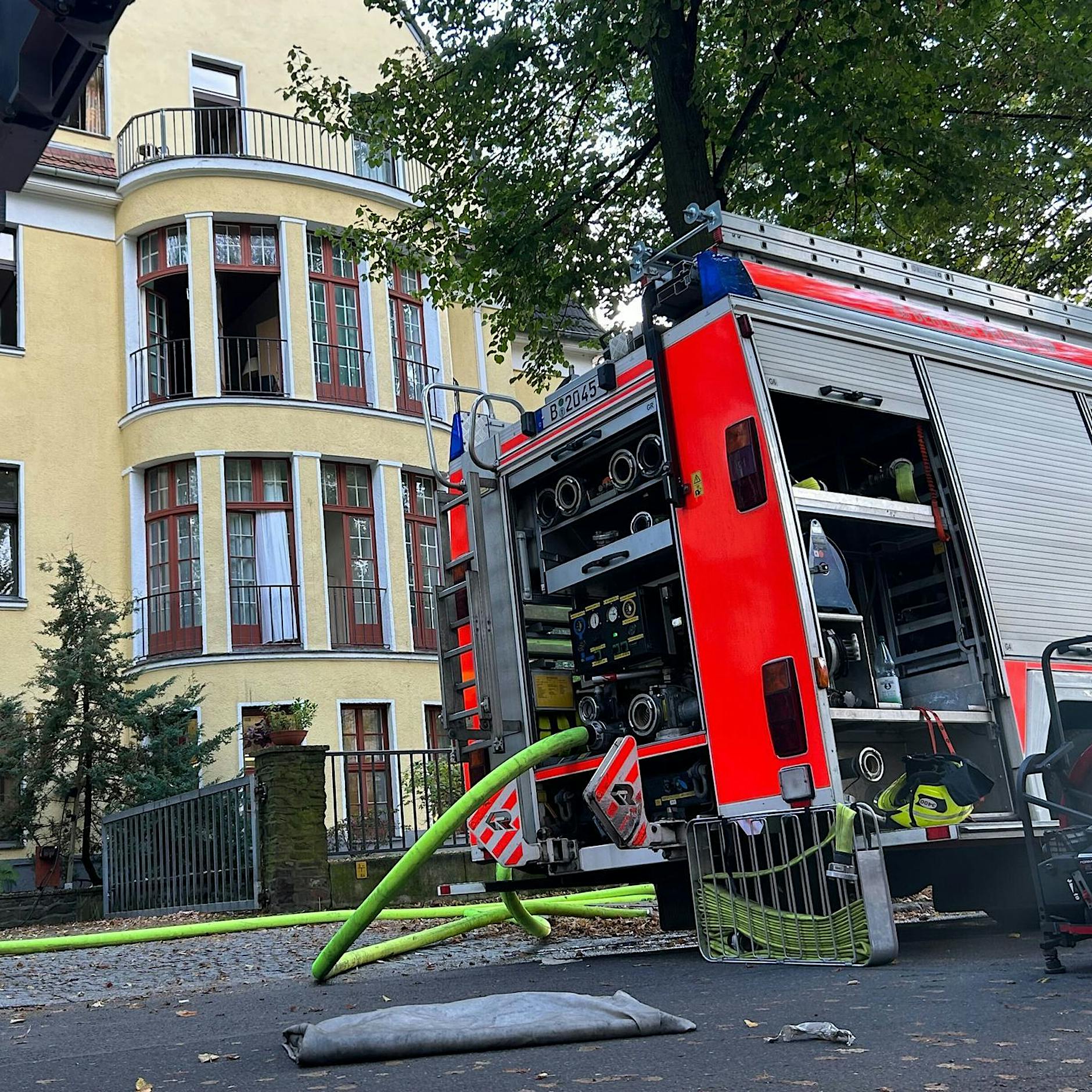 Brand in Seniorenheim in Berlin-Grunewald: Zwei Menschen verletzt