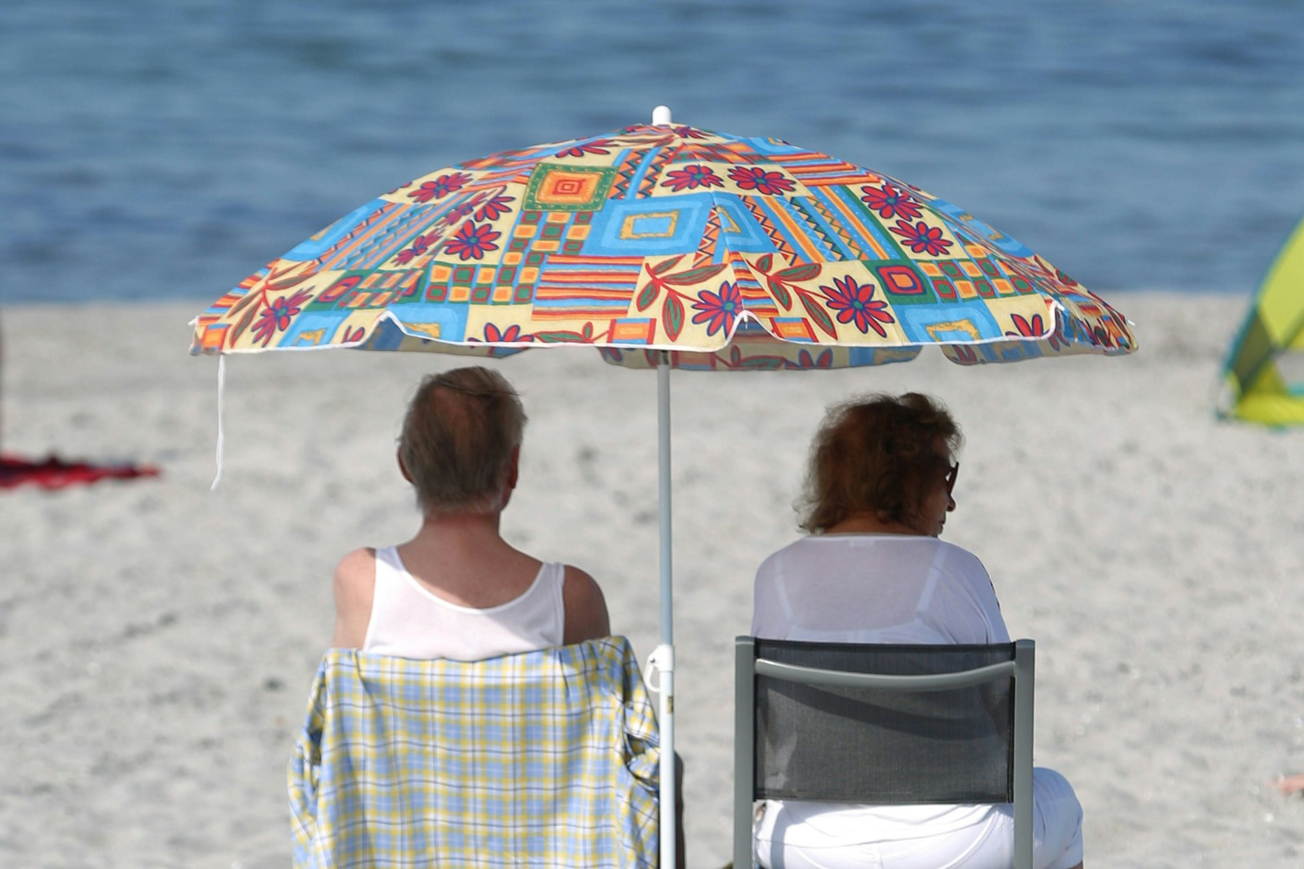 Für Rentner war das Leben in der DDR schön. Auch im Strandurlaub.