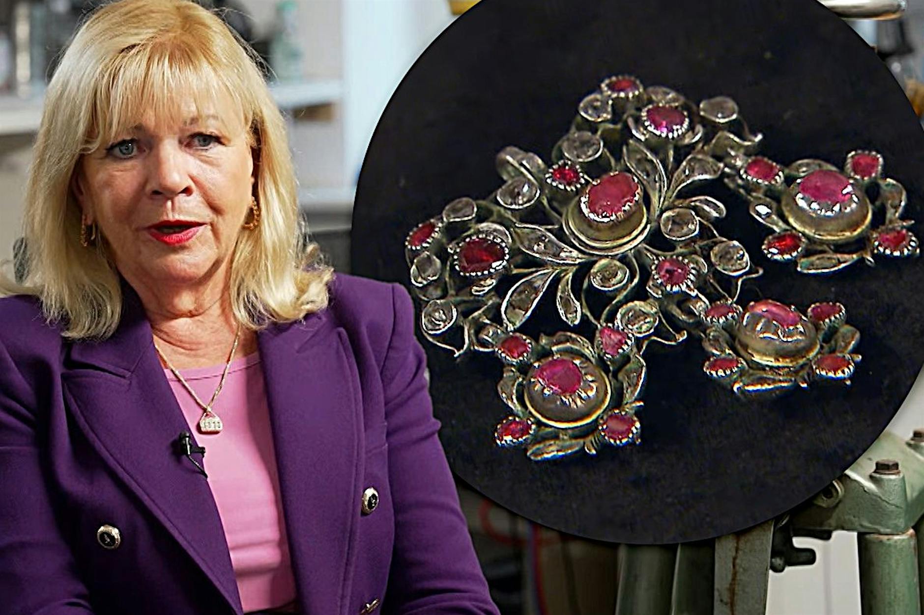 Schock bei „Bares für Rares“: Elke Velten zerlegt 300 Jahre alten Schmuck!