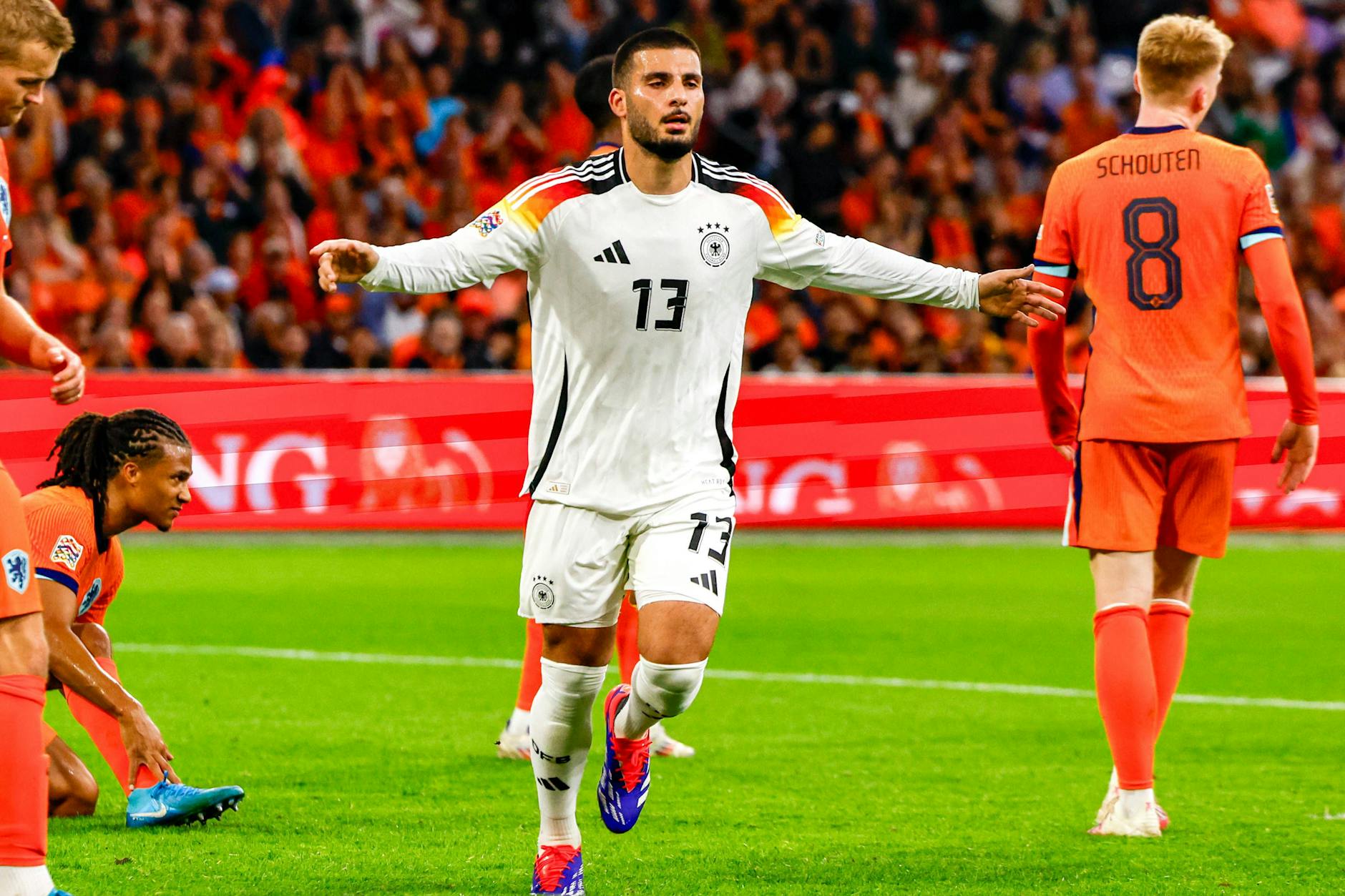 Deniz Undav erzielte den zwischenzeitlichen 1:1-Ausgleich für die deutsche Nationalmannschaft gegen die Niederlande.