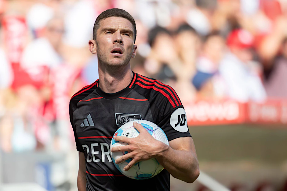 Robin Gosens (30) hätte sich gern anders von seinen Kollegen und den Fans des 1. FC Union verabschiedet.&nbsp;