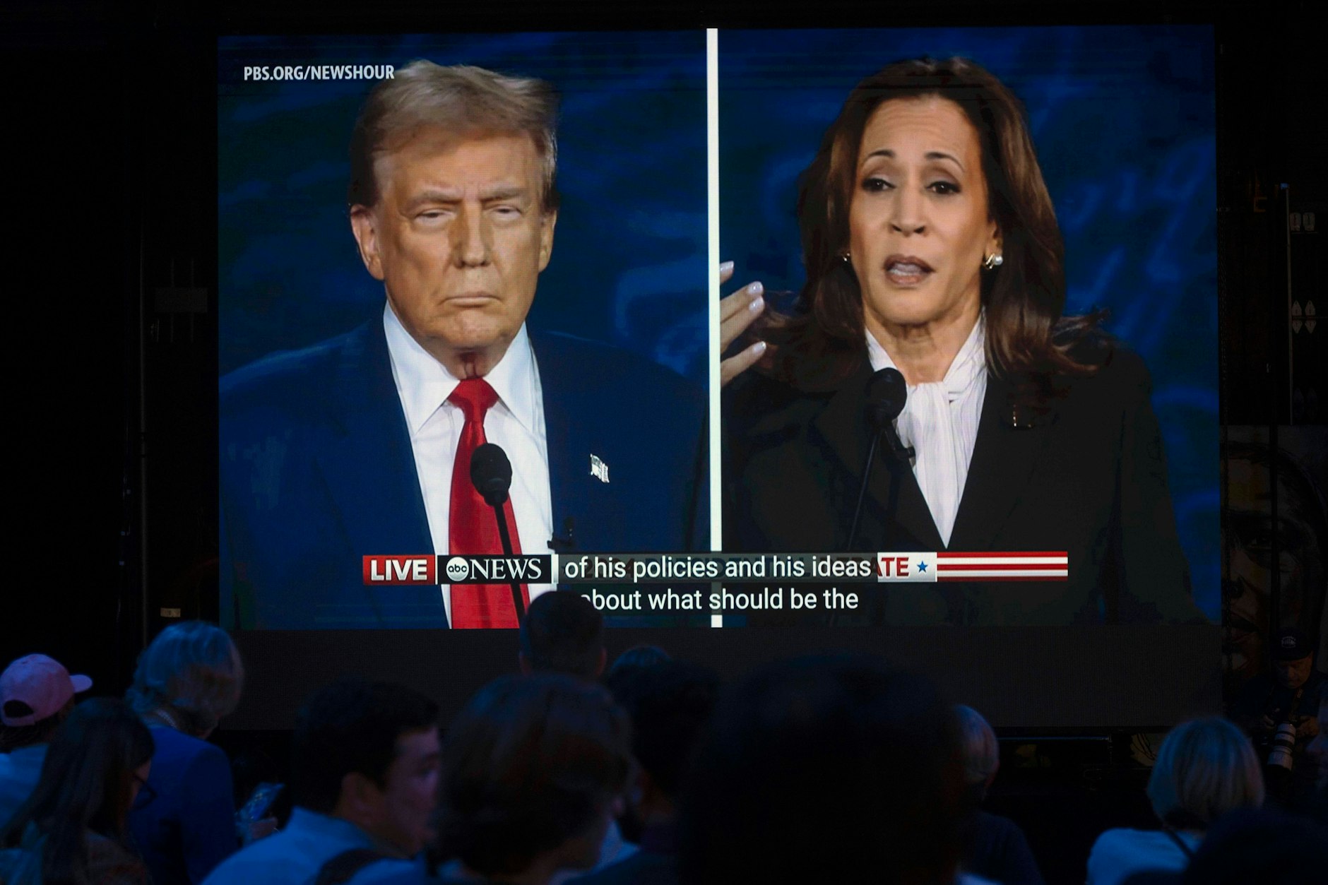 TV-Duell zwischen Donald Trump und Kamala Harris