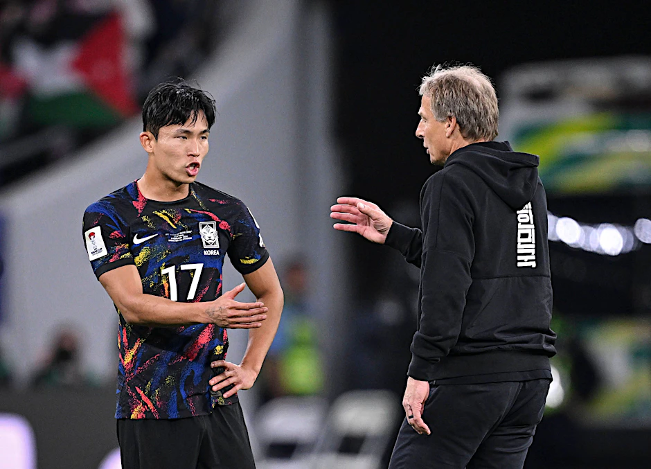 Woo-yeong Jeong (24) lobt Ex-Hertha-Trainer Jürgen Klinsmann (60). Nun will der Südkoreaner mit dem 1. FC Union hoch hinaus.&nbsp;